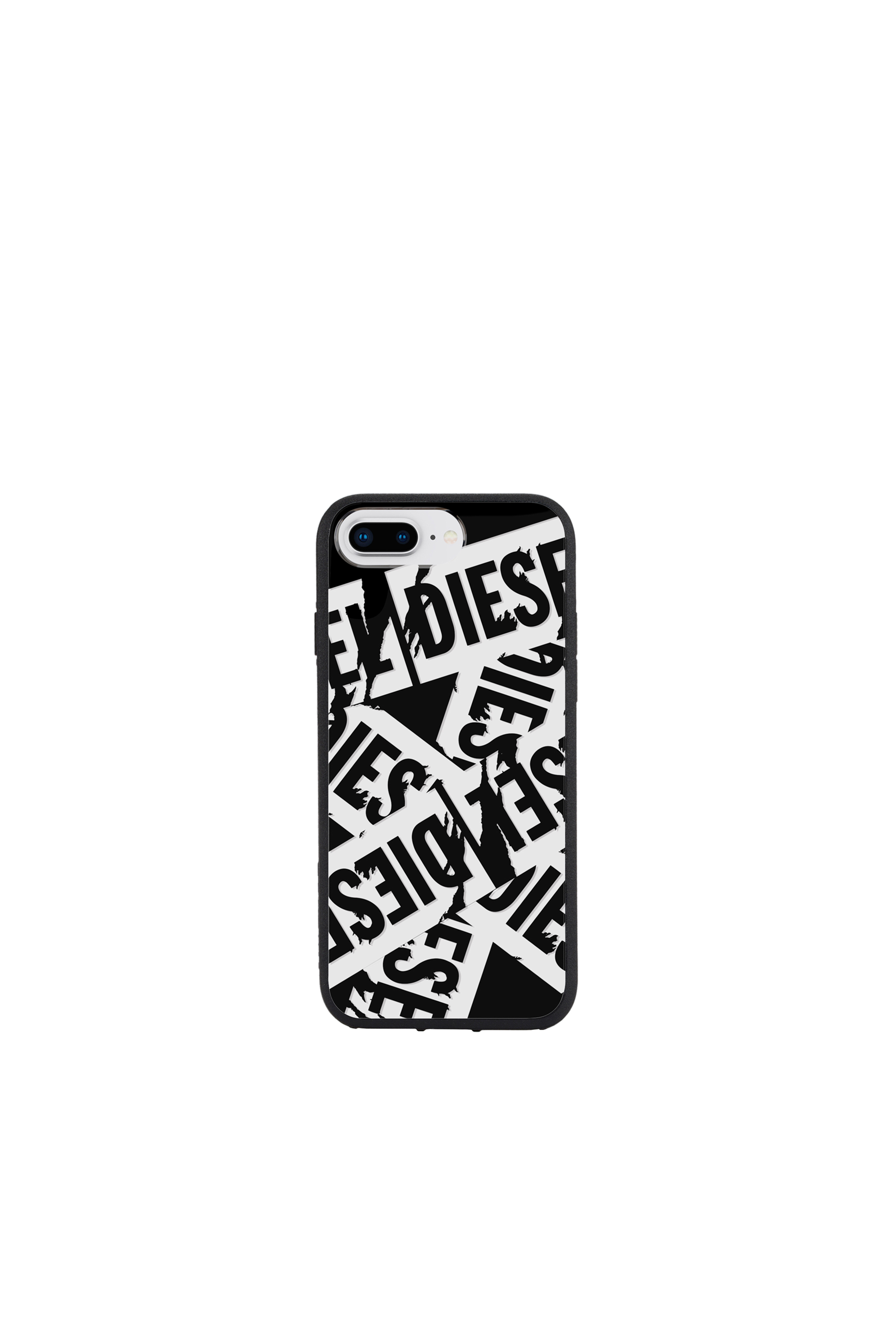 Diesel - MULTI TAPE BLACK/WHITE IPHONE 8 PLUS/7 PLUS/6S PLUS/6 PLUS CASE, Funda de tpu para iPhone 8 Plus/7 Plus/6s Plus/6 Plus Unisex in Negro - 2