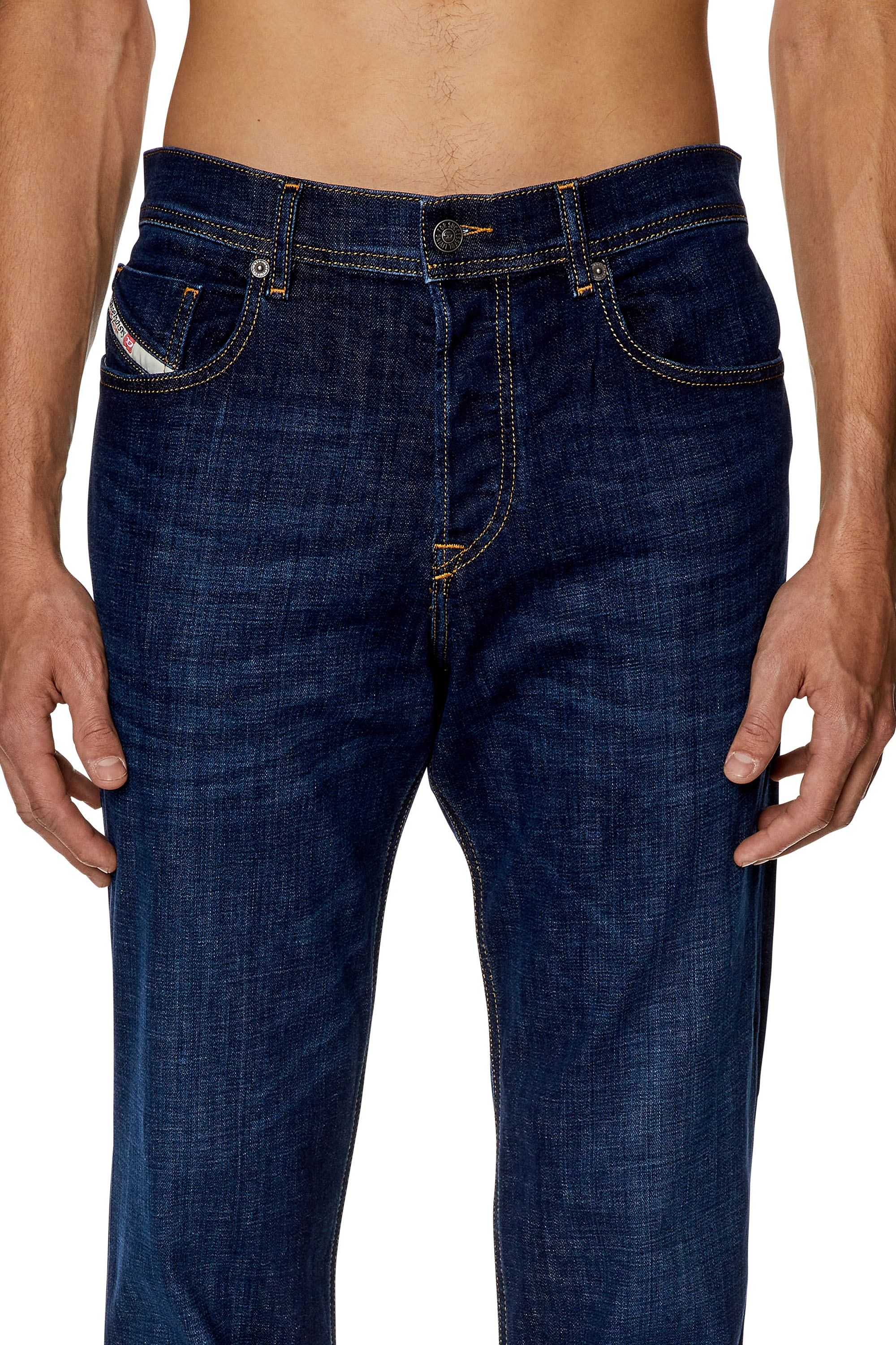 Diesel - Man's Regular Jeans 2023 D-Finitive 09F89, Dark Blue - 5