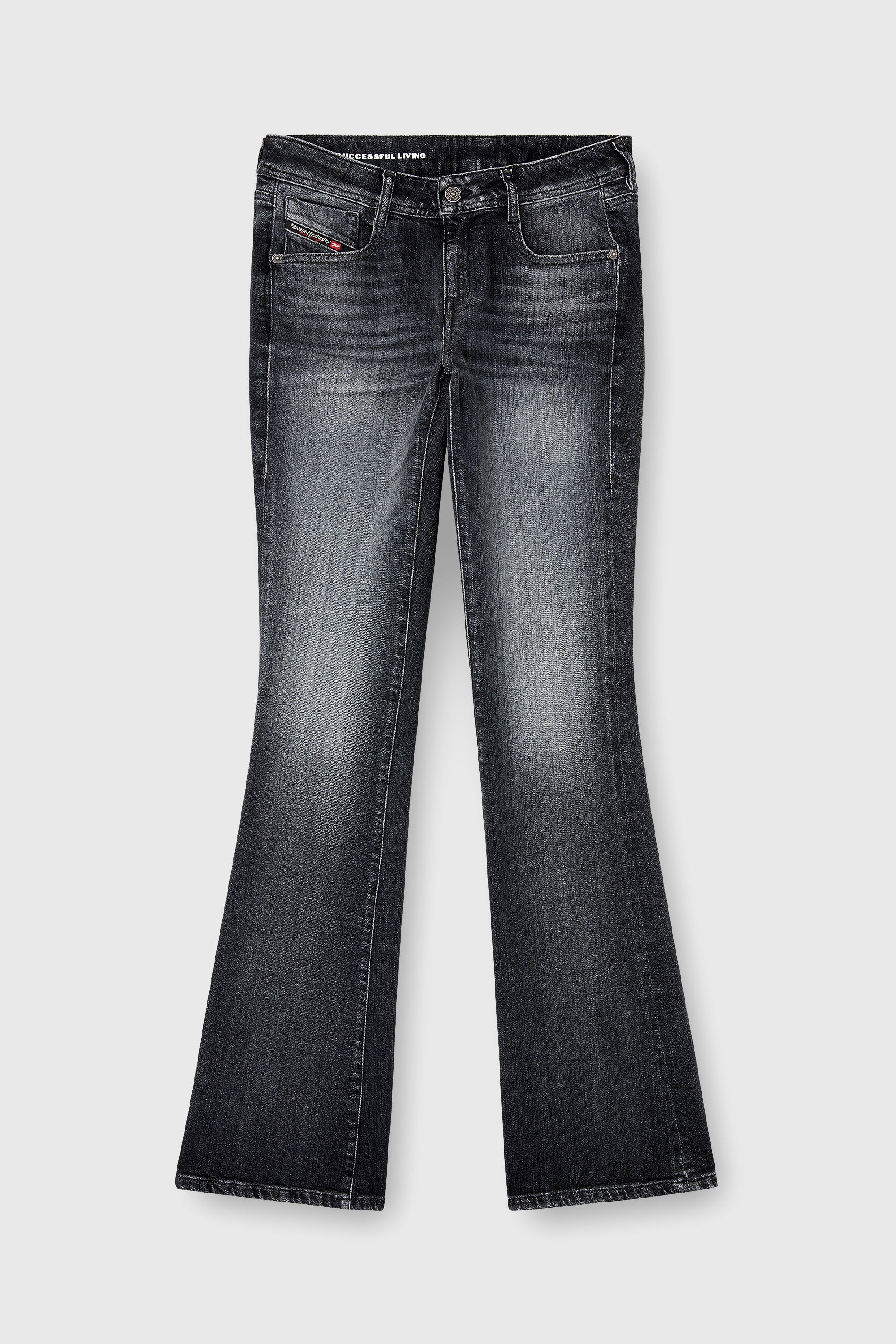 Diesel - Female's Bootcut Jeans 1969 D-Ebbey 09L98, Black/Dark Grey - 6