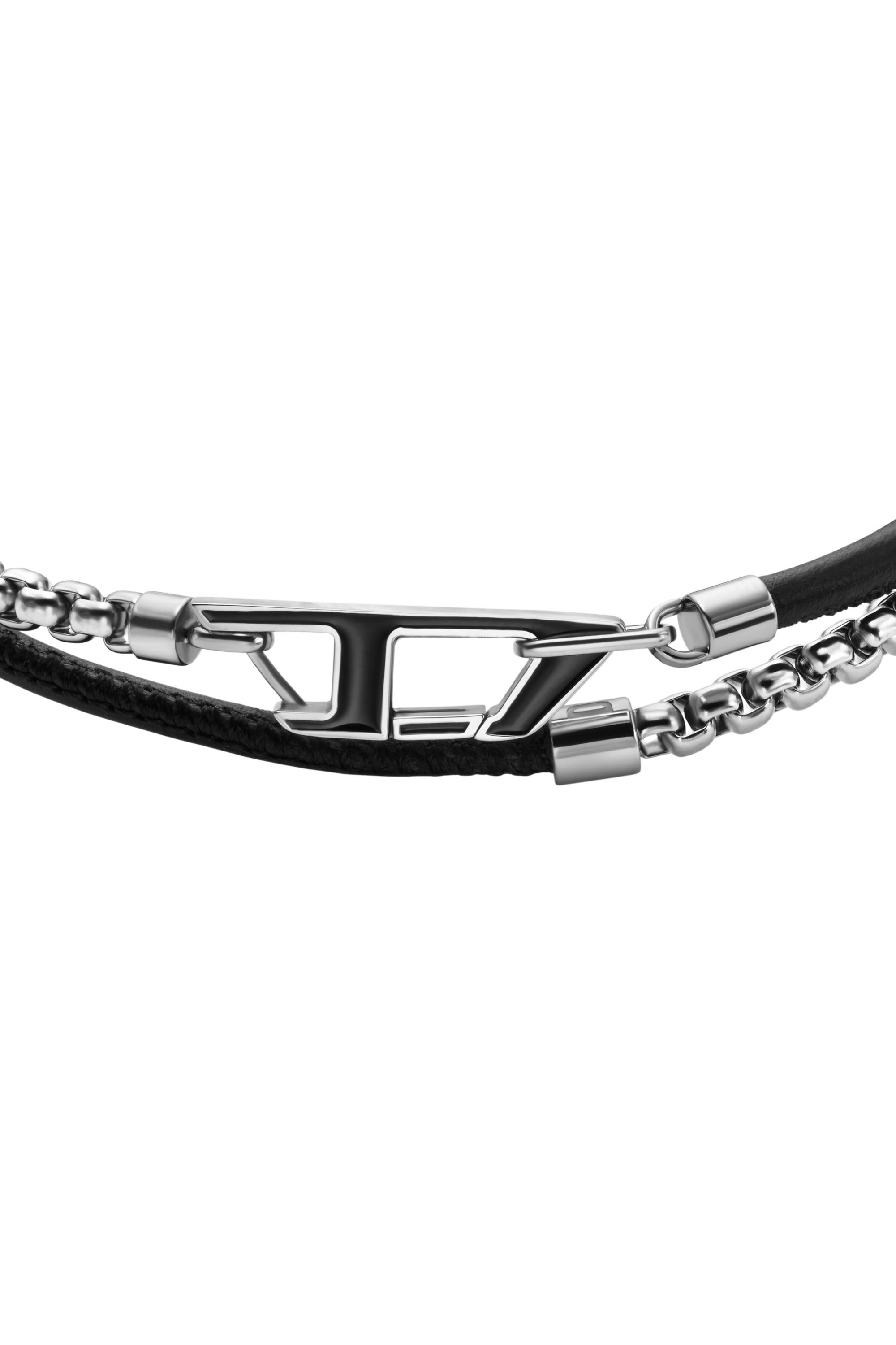 Women's Stainless steel chain bracelet | Silver | Diesel