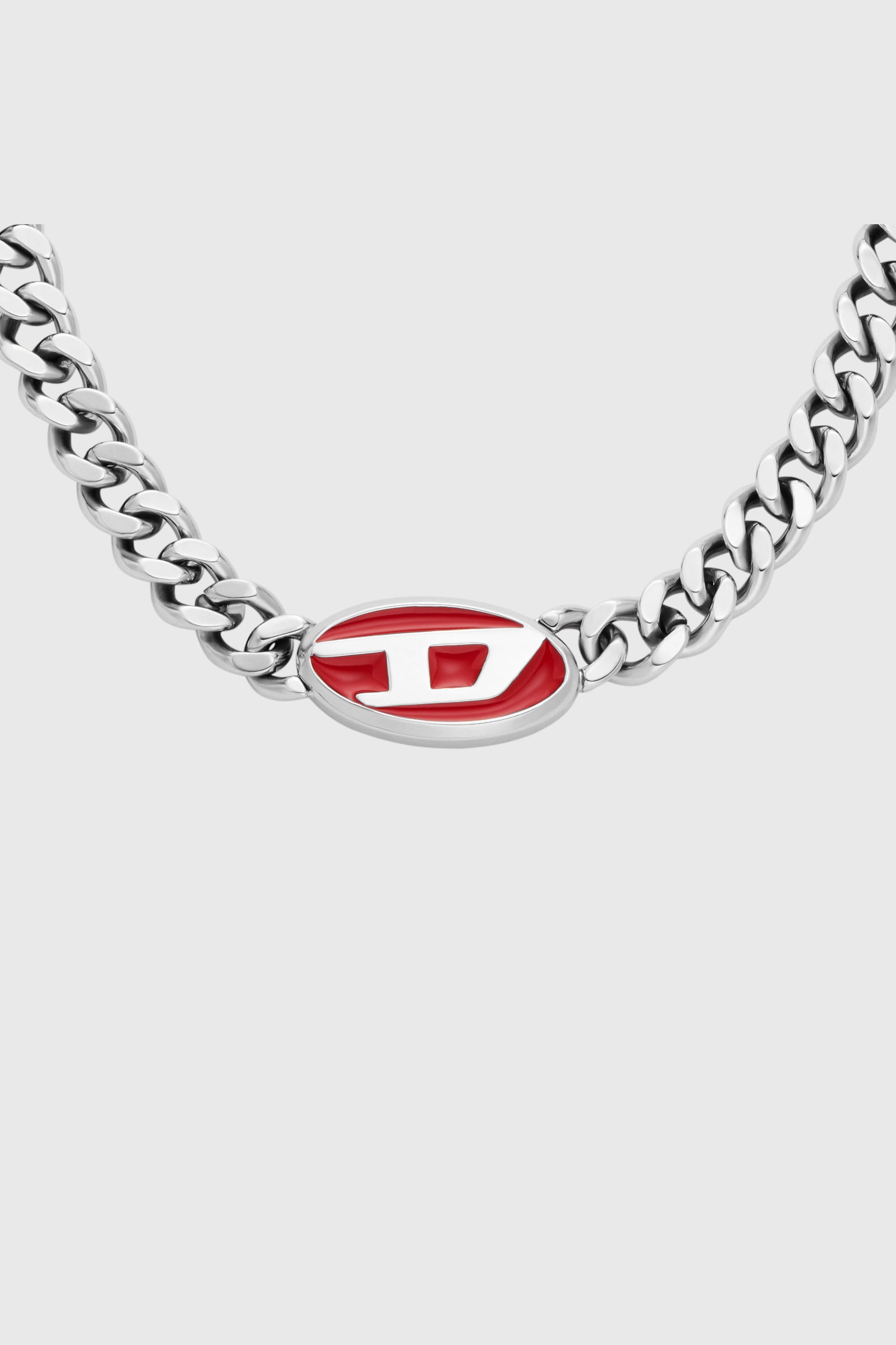 Diesel - DX1446, Collier cha&icirc;ne en acier inoxydable Mixte in Gris argent&eacute; - 2