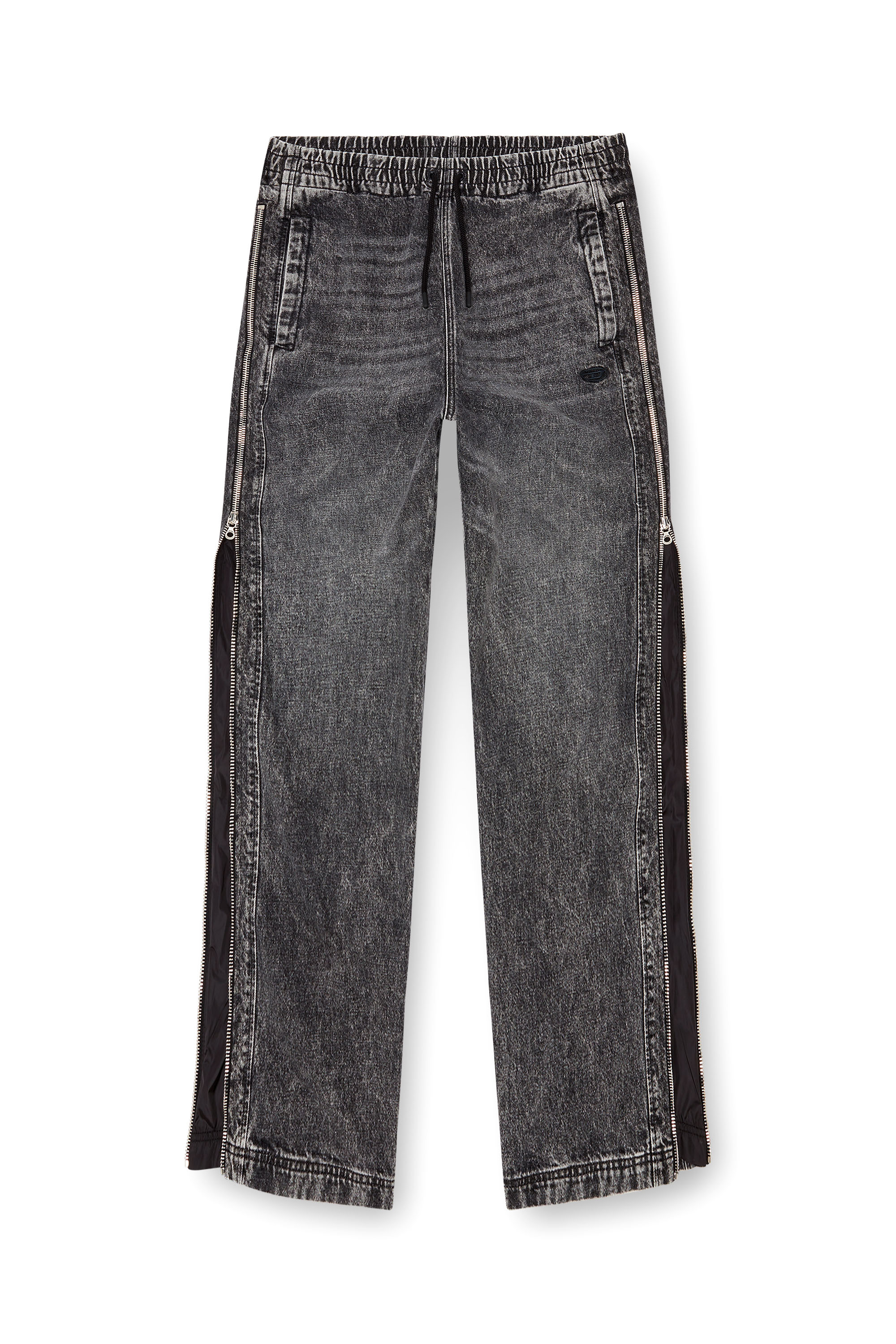 Diesel - Male's Relaxed Jeans D-Martian 09K24, Black/Dark Grey - 3