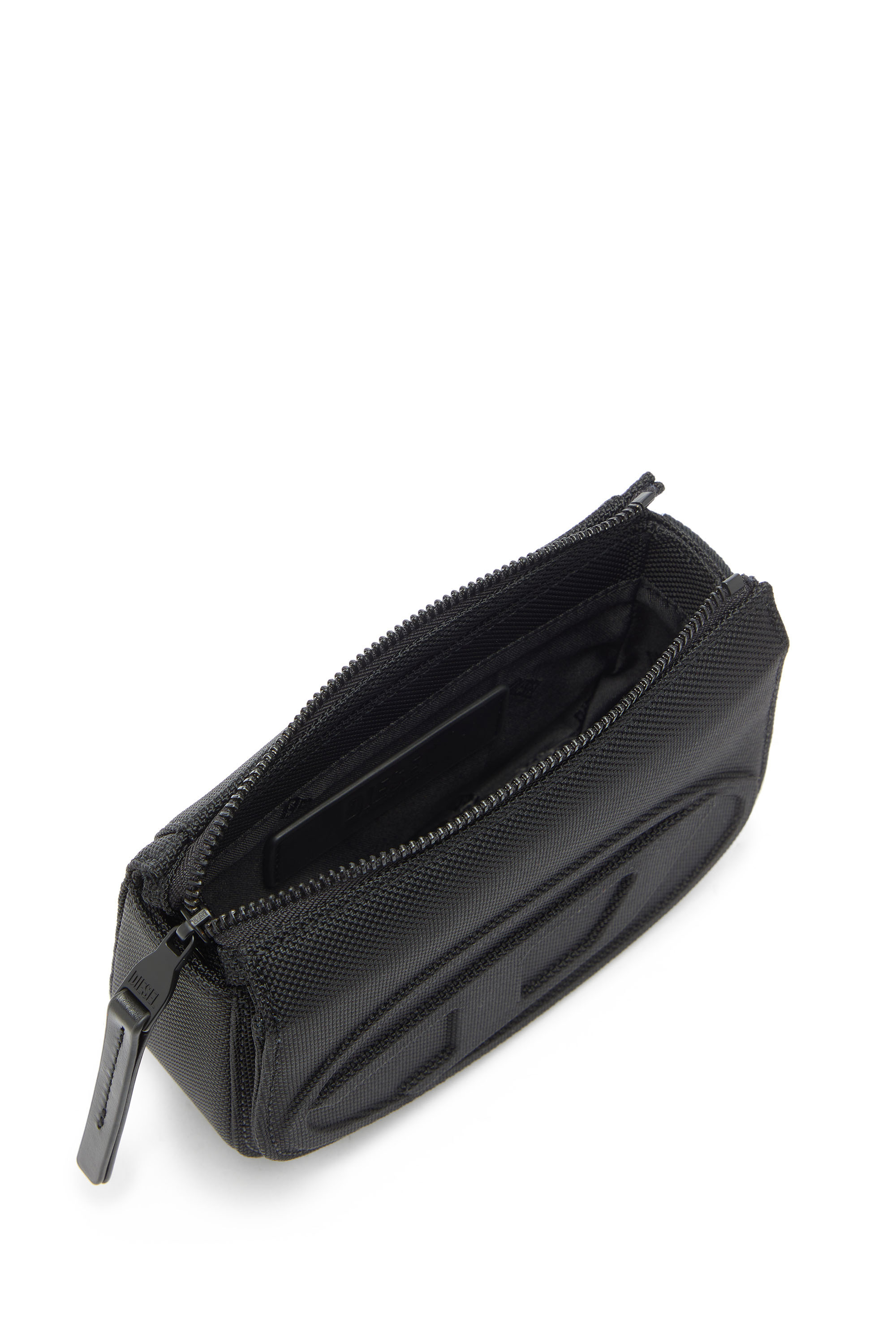 Diesel - 1DR BELTBAG, Unisex's 1DR - Belt bag in nylon with Oval D in Black - 3