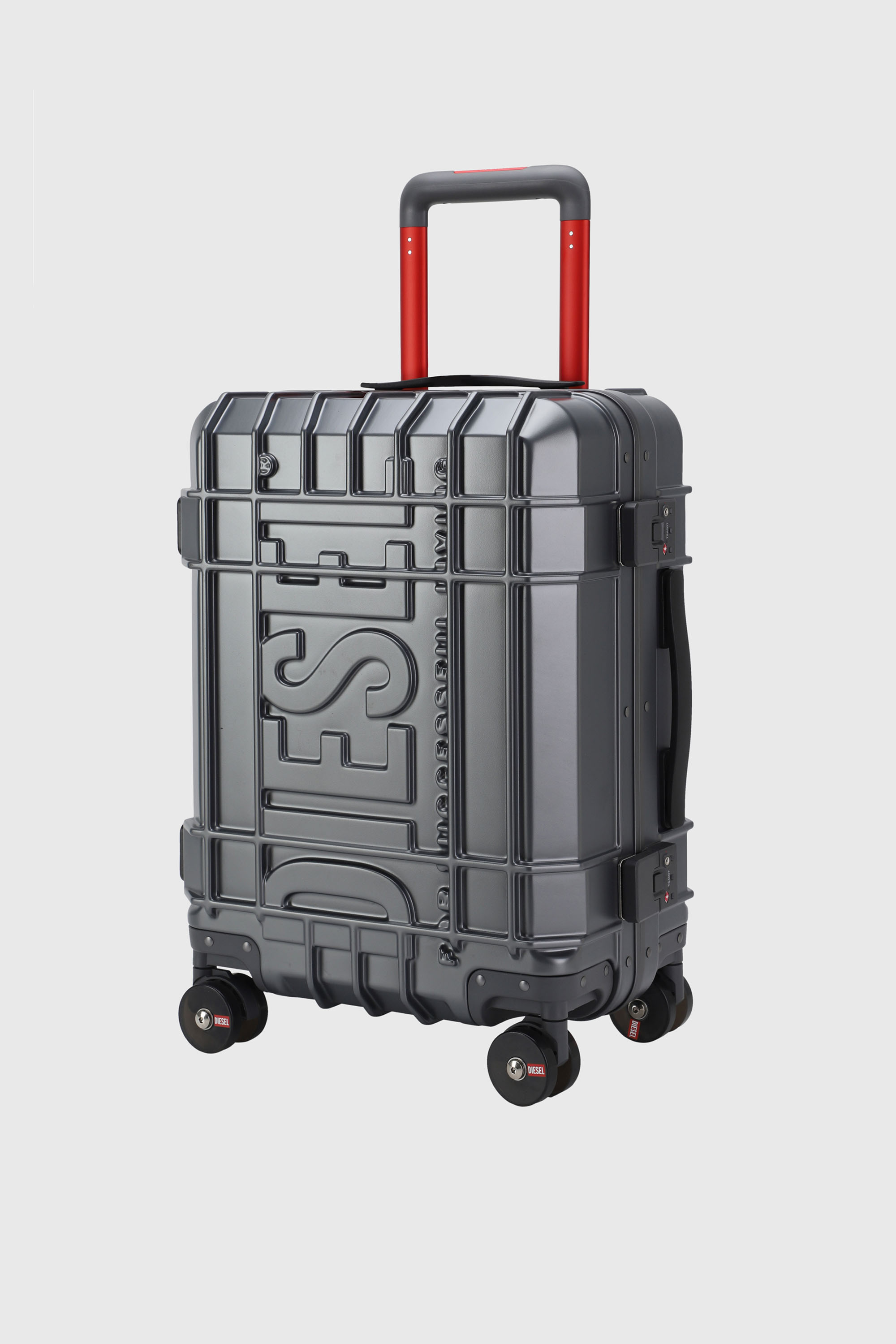 Diesel - DIESEL PC STRONG IMAGE TROLLEY- DSL003, Valise robuste taille S Mixte in Gris - 5