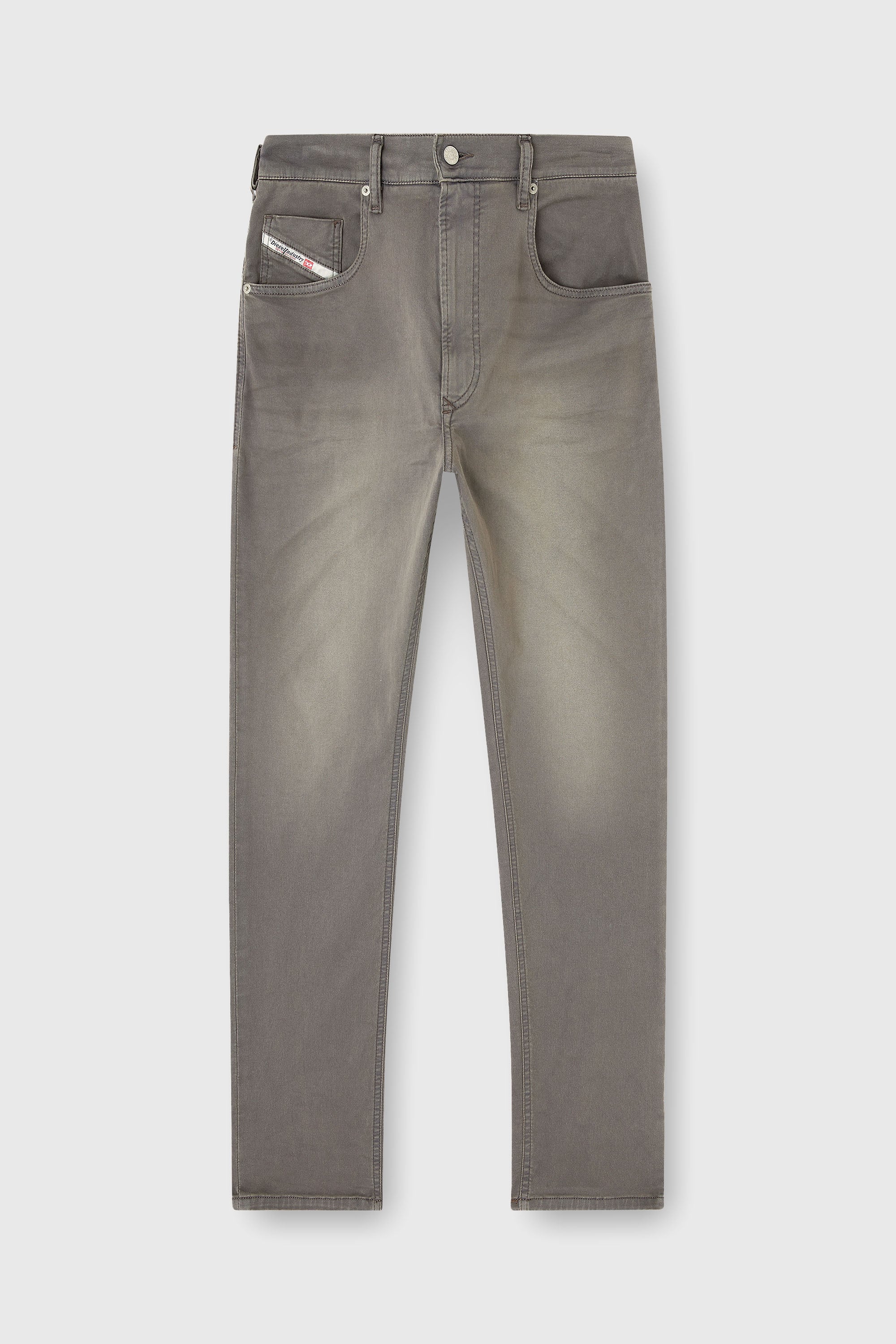 Diesel - Man's Regular 2032 D-Krooley-BW Joggjeans&reg; 0670M, Grey - 1