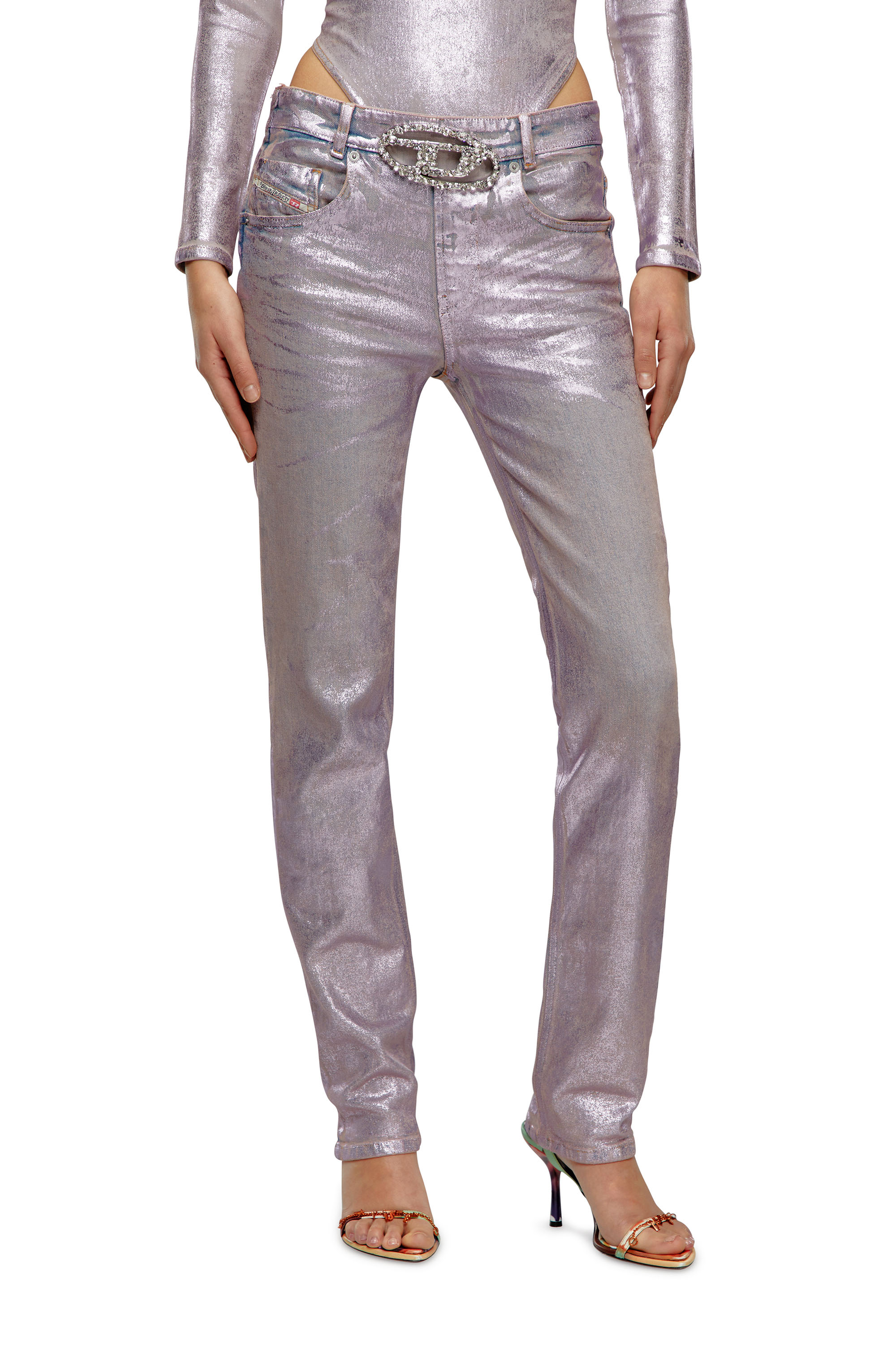 Diesel - Female's Regular Jeans 1989 D-Mine 0PGAP, Pink - 1