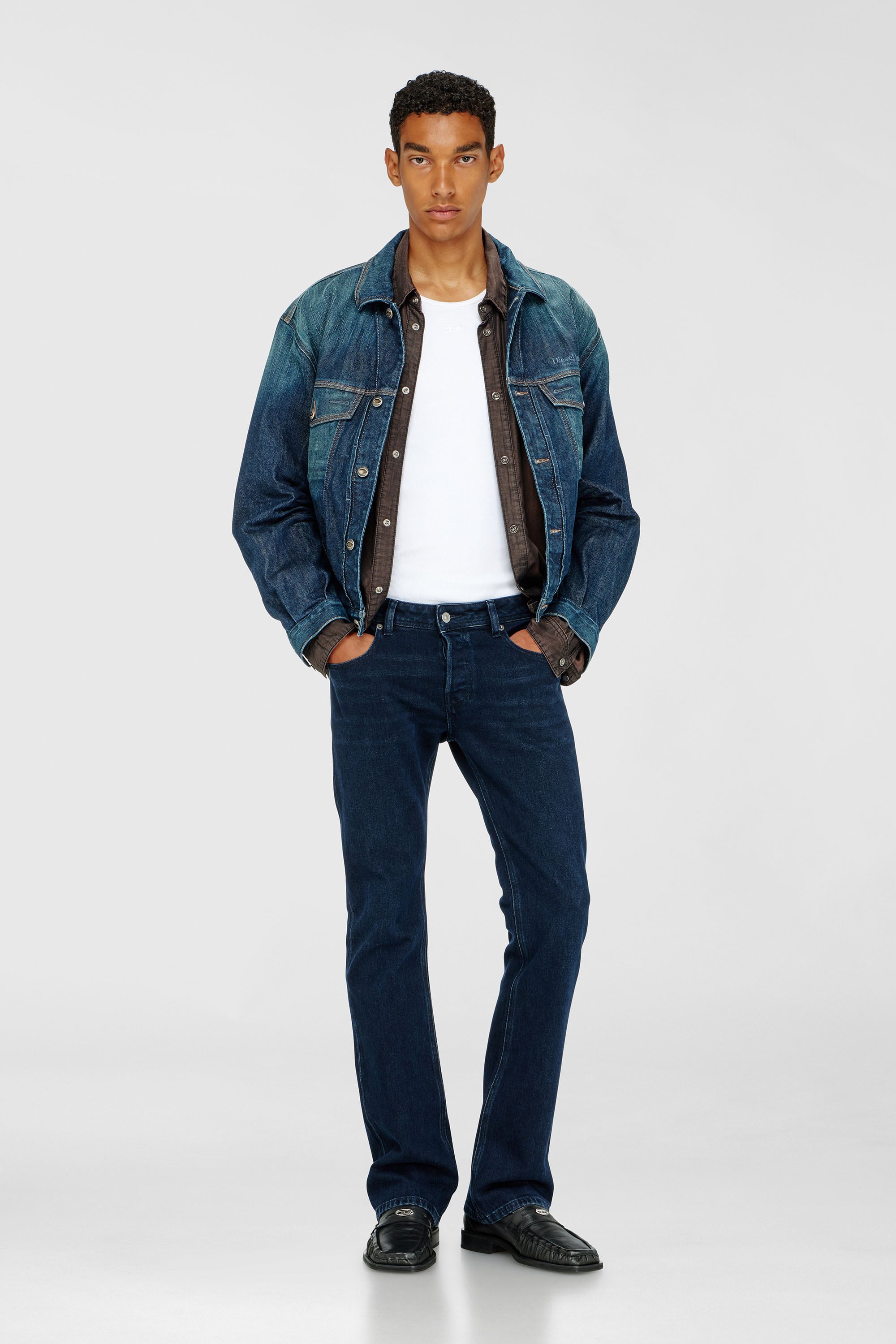 Diesel - Male's Bootcut Jeans 2007 Zatiny 0KBBJ, Dark Blue - 1