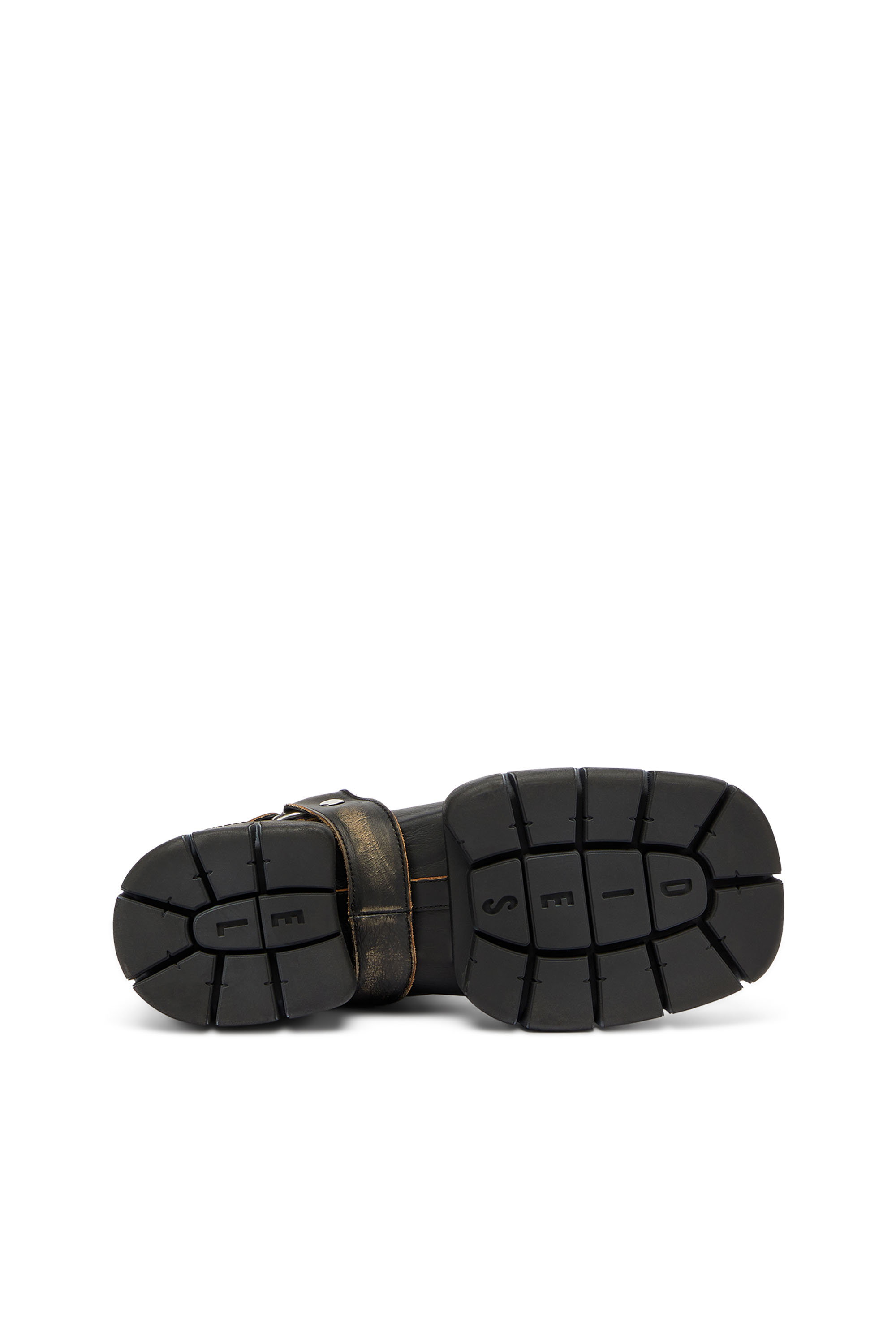 Diesel - D-TEX TU, D-Tex - Bottes biker en cuir effet vieilli Homme in ToBeDefined - 5