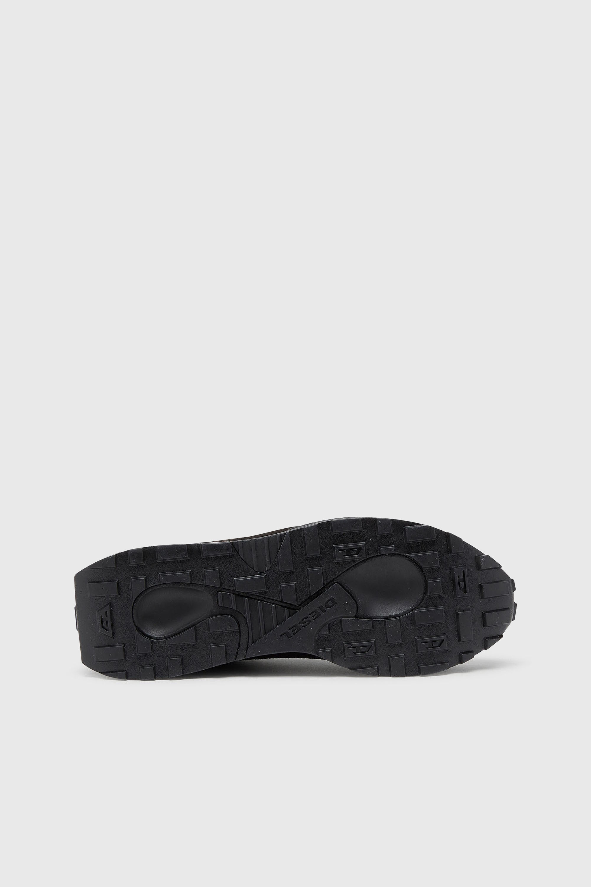 Diesel - S-TAME D-UP, S-Tame-D - Zapatillas con detalles de ante y malla Hombre in Negro - 5