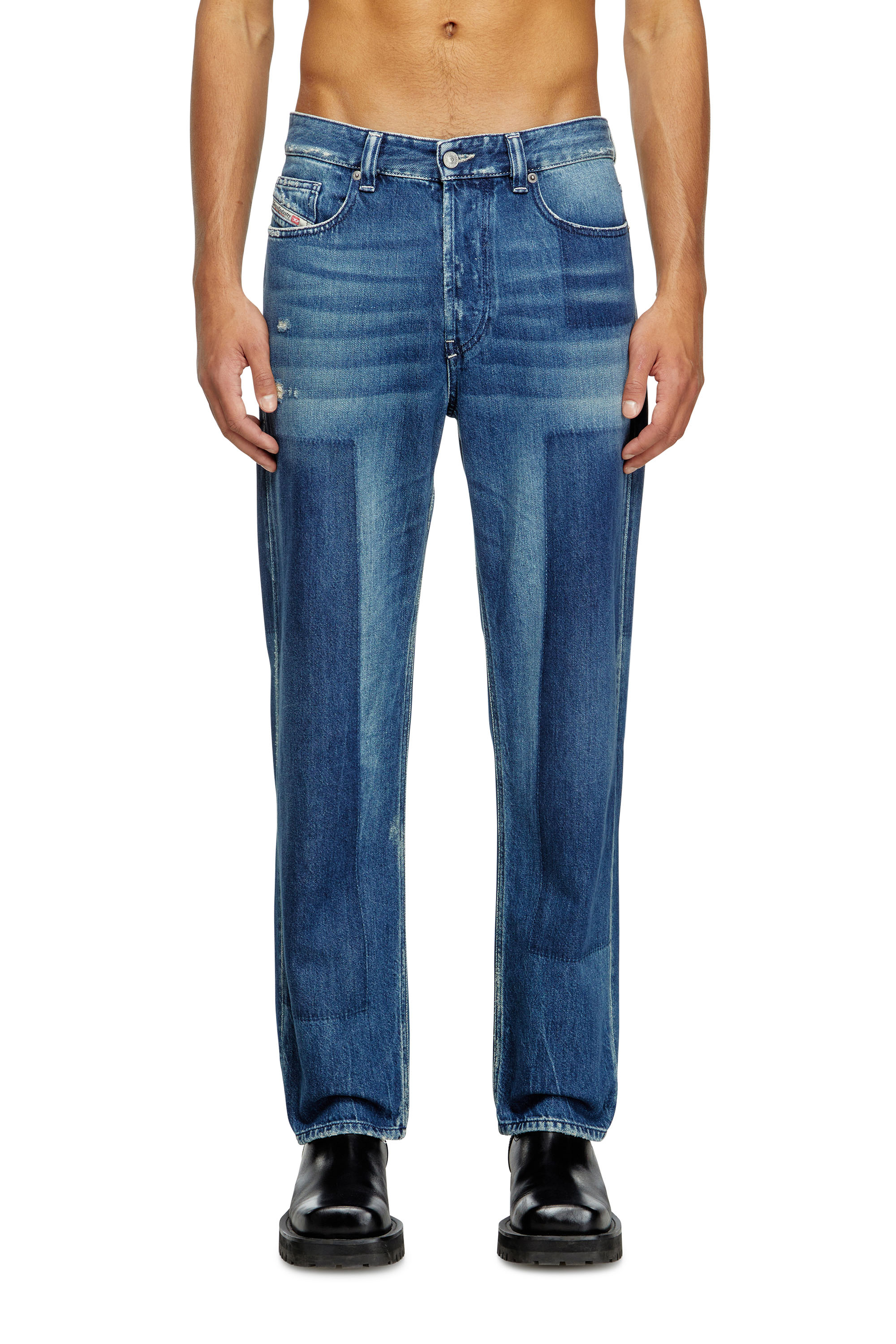 Diesel - Male's Regular Jeans 2024 D-Macs 09M52, Dark Blue - 2