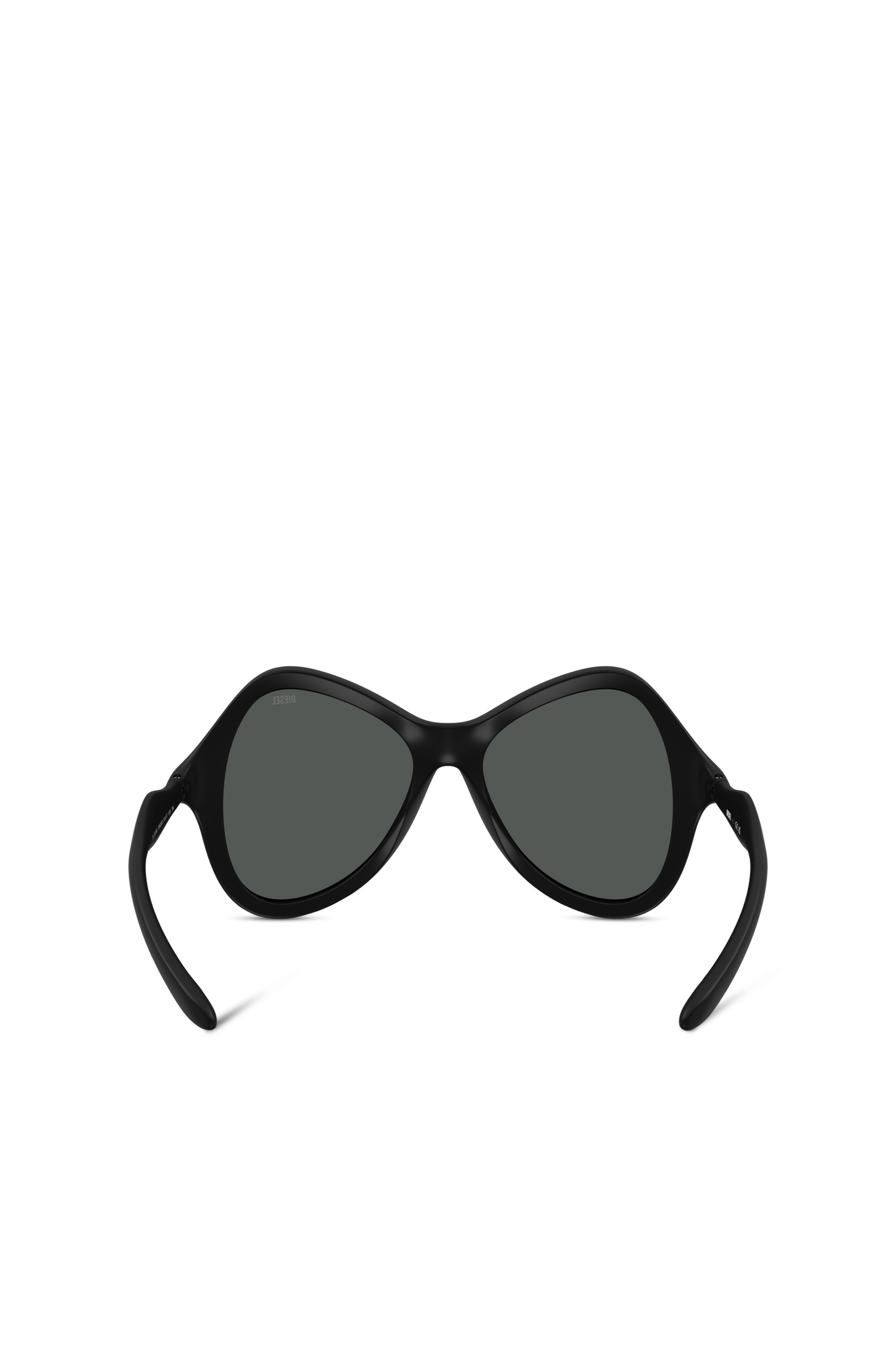 Diesel - 0DL3010U, Unisex's Cat-eye style sunglasses in Black - 4