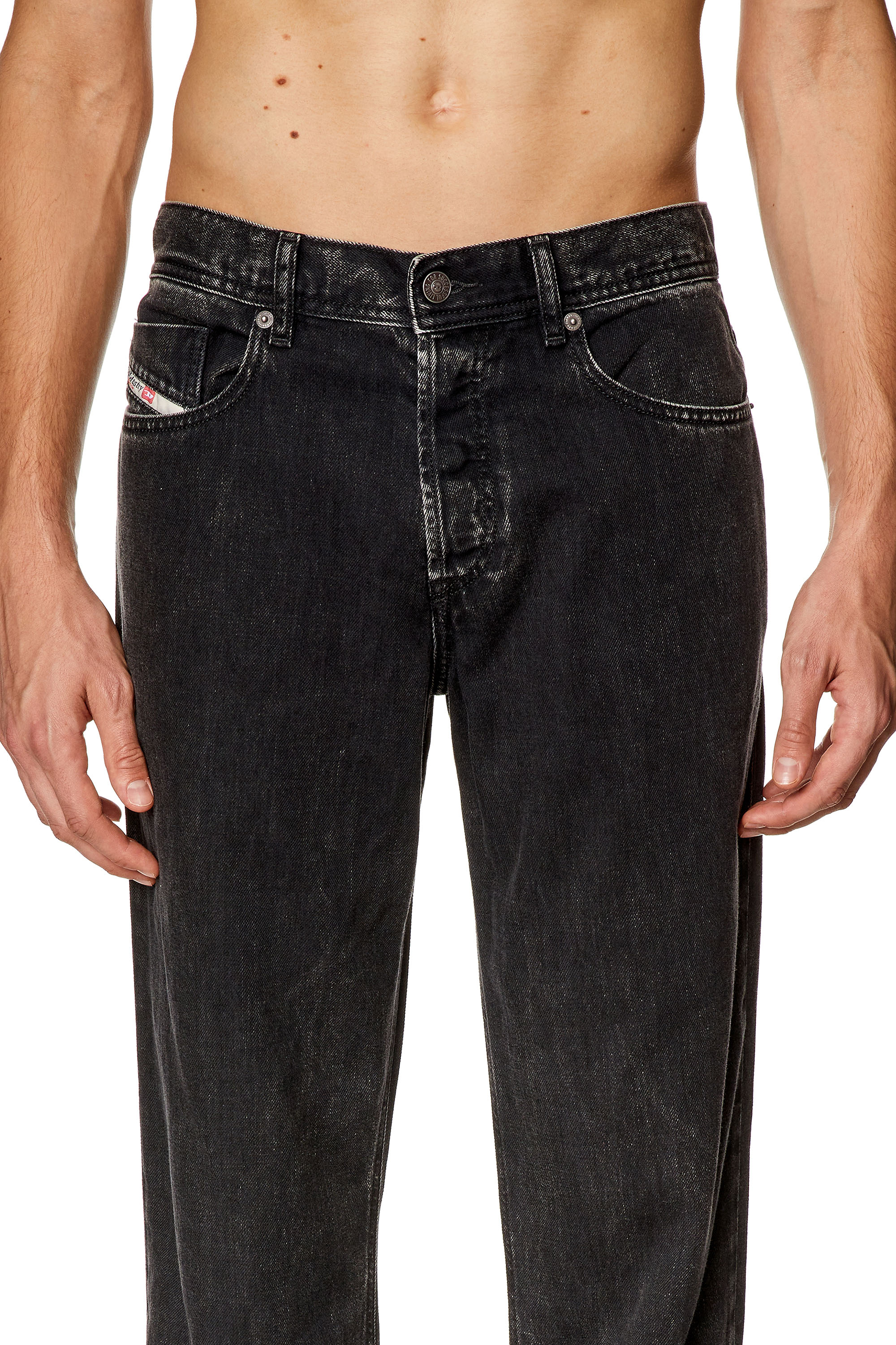 Men's Regular Jeans | Black/Dark grey | Diesel 2023 D-Finitive