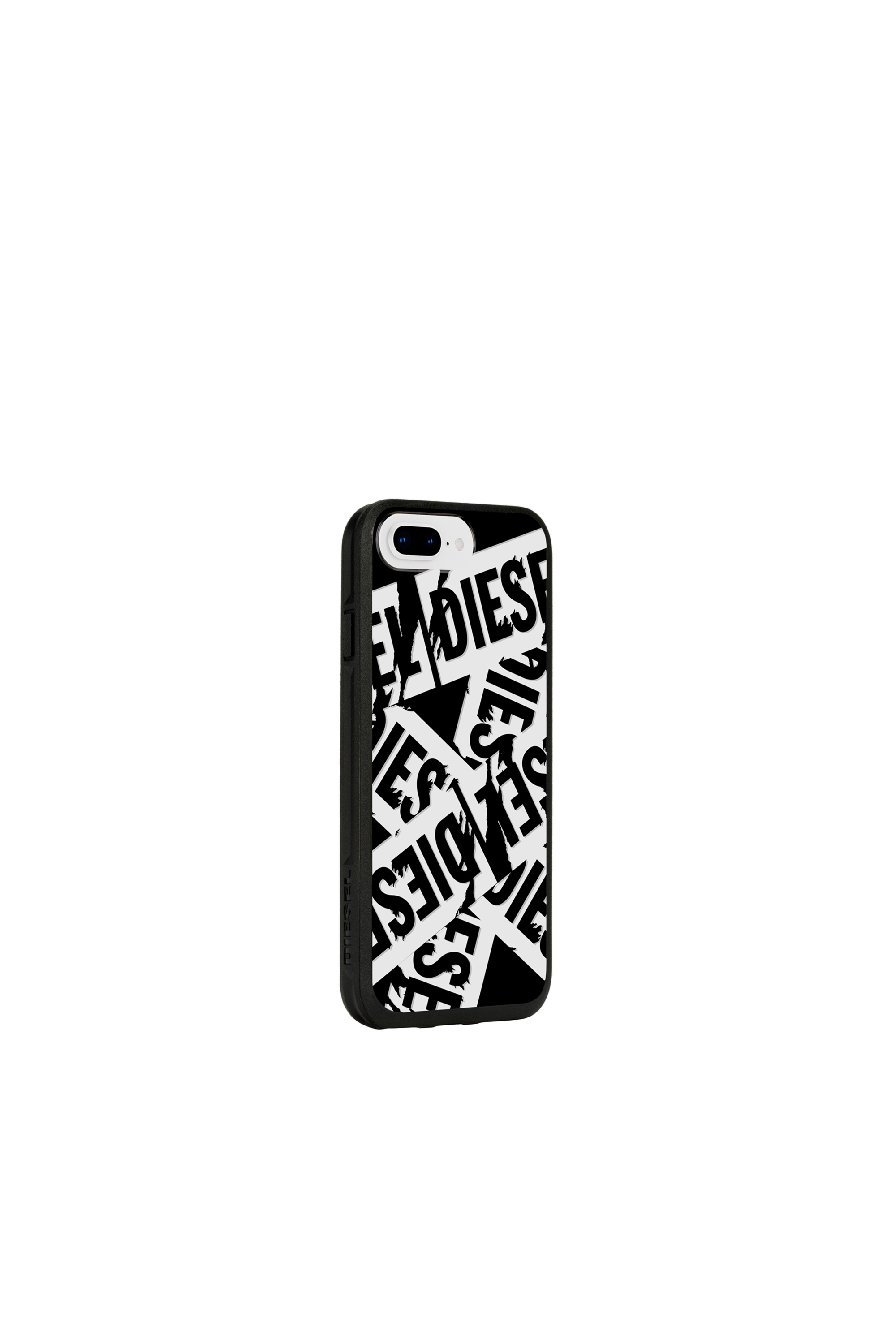 Diesel - MULTI TAPE BLACK/WHITE IPHONE 8 PLUS/7 PLUS/6S PLUS/6 PLUS CASE, Funda de tpu para iPhone 8 Plus/7 Plus/6s Plus/6 Plus Unisex in Negro - 4