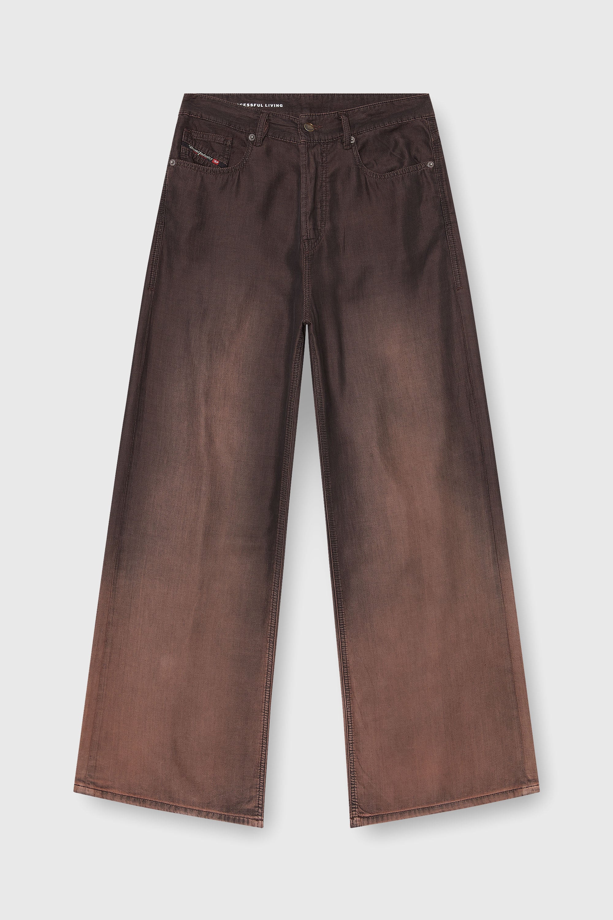 Diesel - Relaxed Jeans 1996 D-Sire 068YF Mujer, Marr&oacute;n - 6