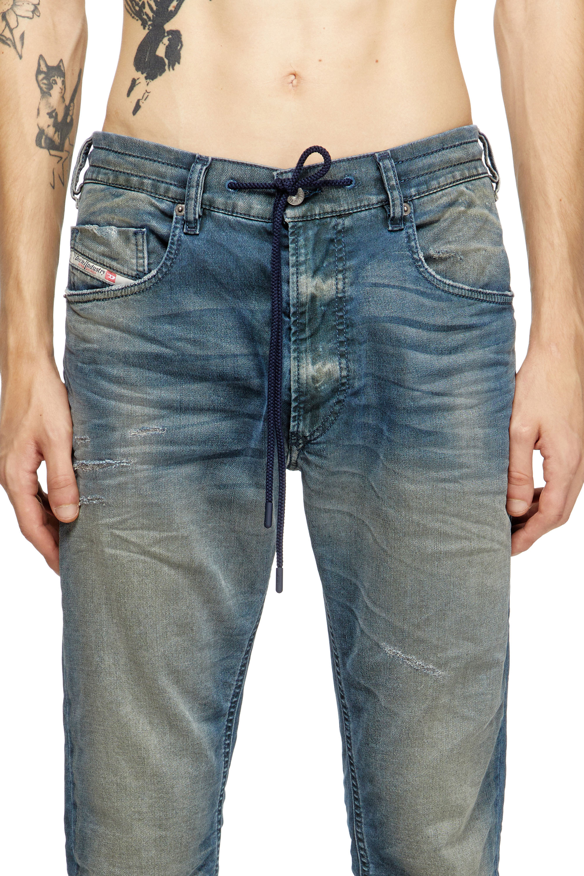 Men's Regular Jeans | Dark Blue | Diesel 2032 D-Krooley
