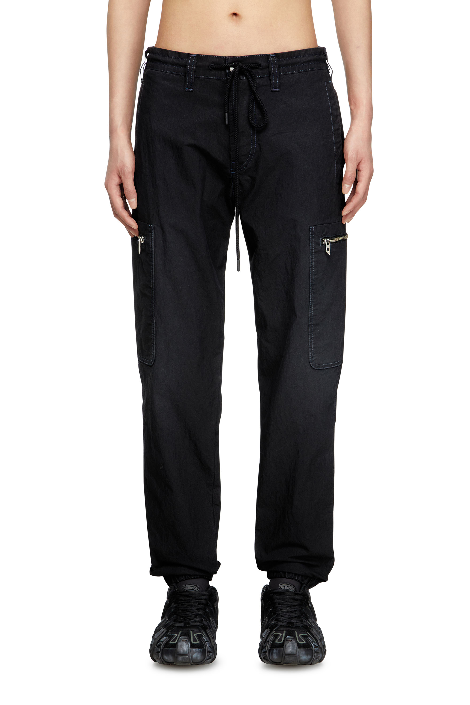 Slim D-Lab JoggJeans® 068SJ, Black/Dark Grey Diesel - Unisex's Slim D-Lab JoggJeans® 068SJ, Black/Dark Grey - 3