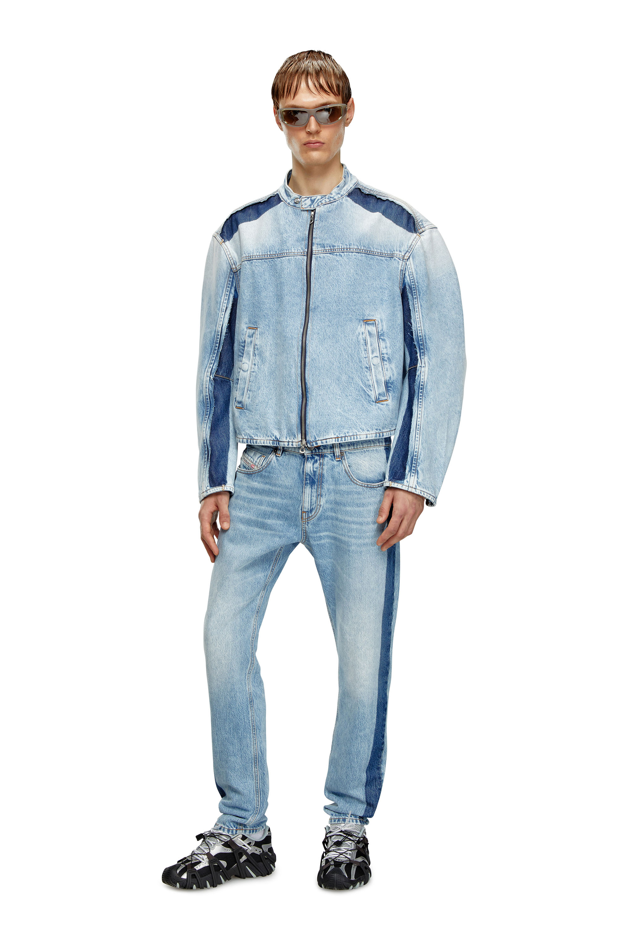 Diesel - Male's Slim Jeans 2019 D-Strukt 0GHAC, Light Blue - 2