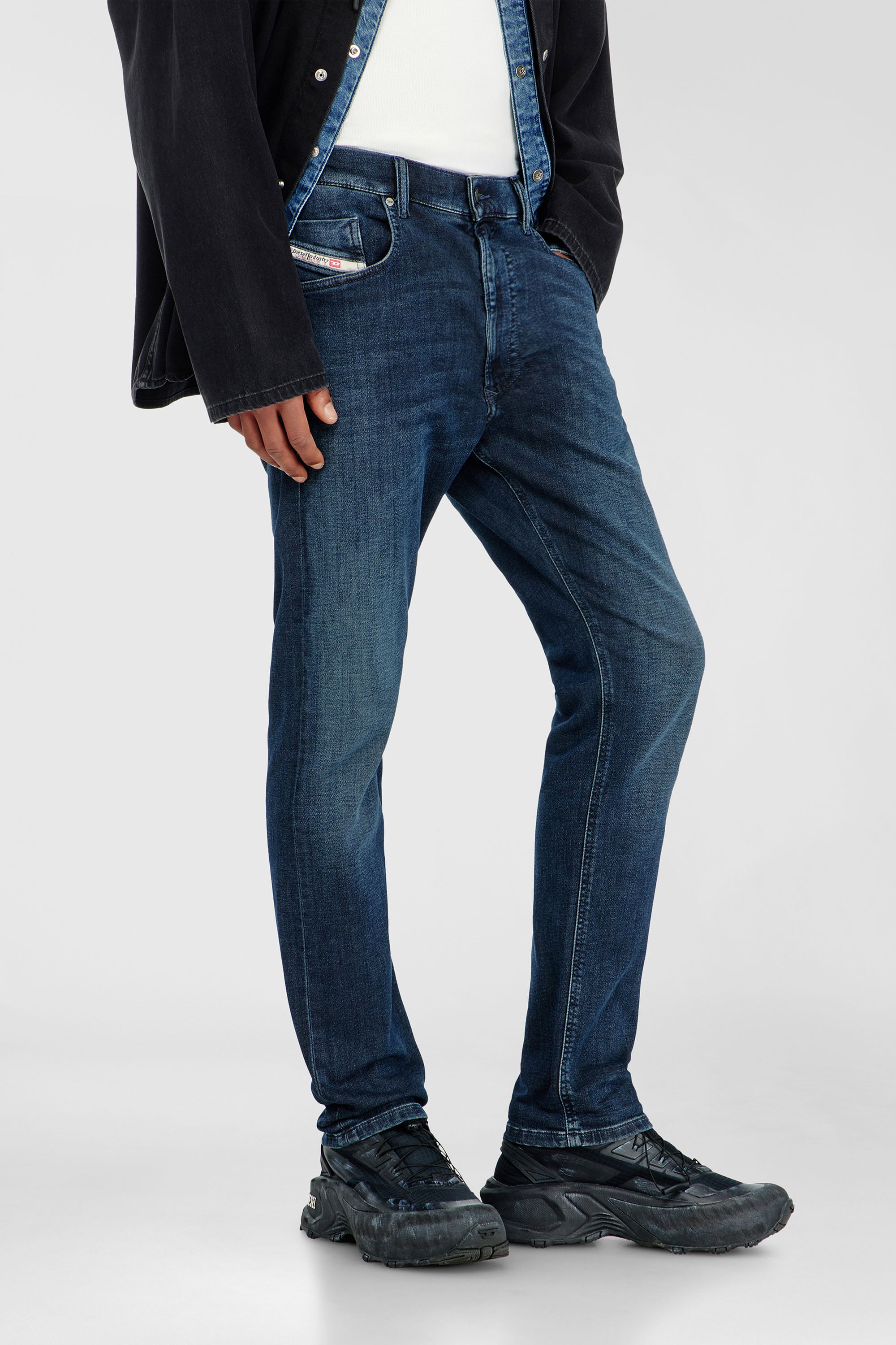 Men's Regular Jeans | Regular Waist 2032 D-Krooley-BW Joggjeans