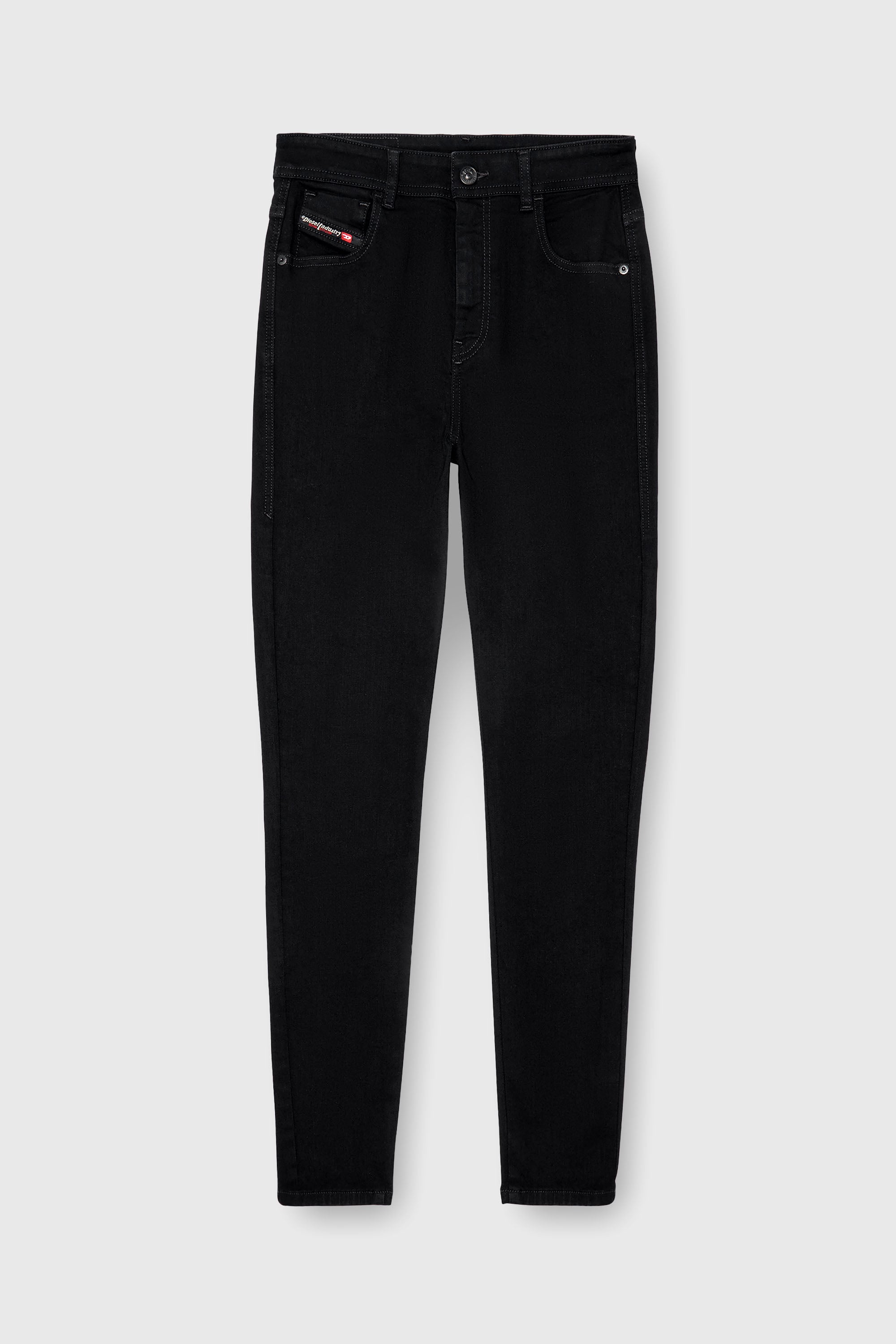 Diesel - Female's Skinny Jeans 1984 Slandy-High 069EF, Black/Dark Grey - 6