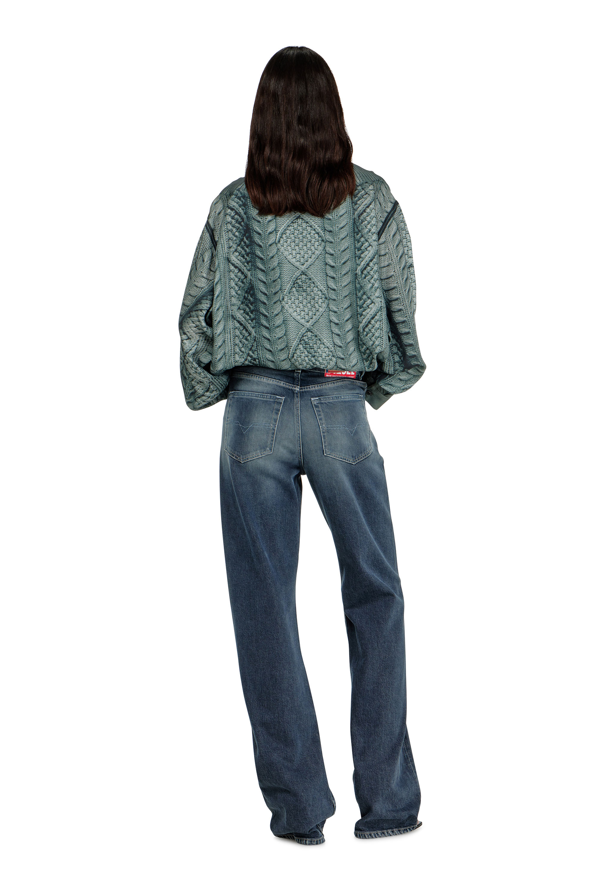 Diesel - Female's Regular Jeans 1971 D-Sent 007EI, Dark Blue - 3