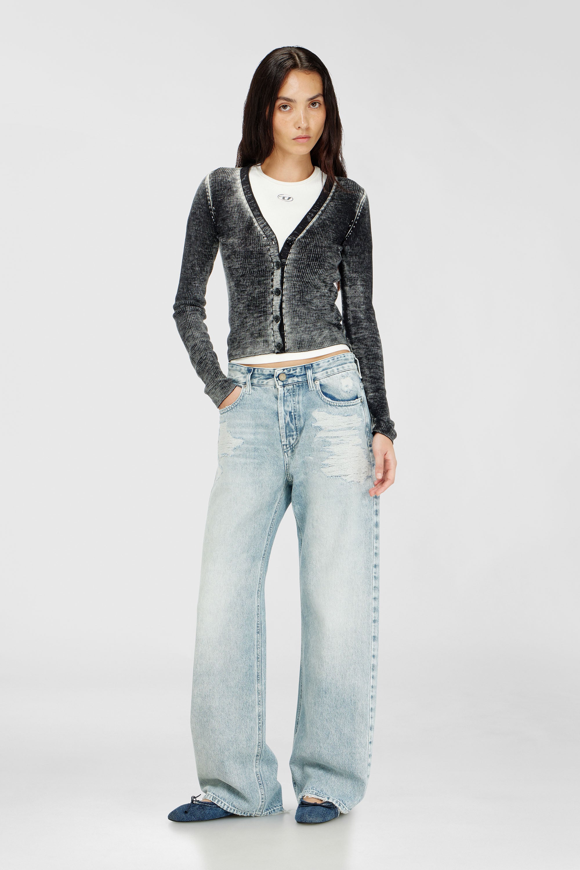 Diesel - Female's Relaxed Jeans 1990 D-Waigee 09R51, null - 1