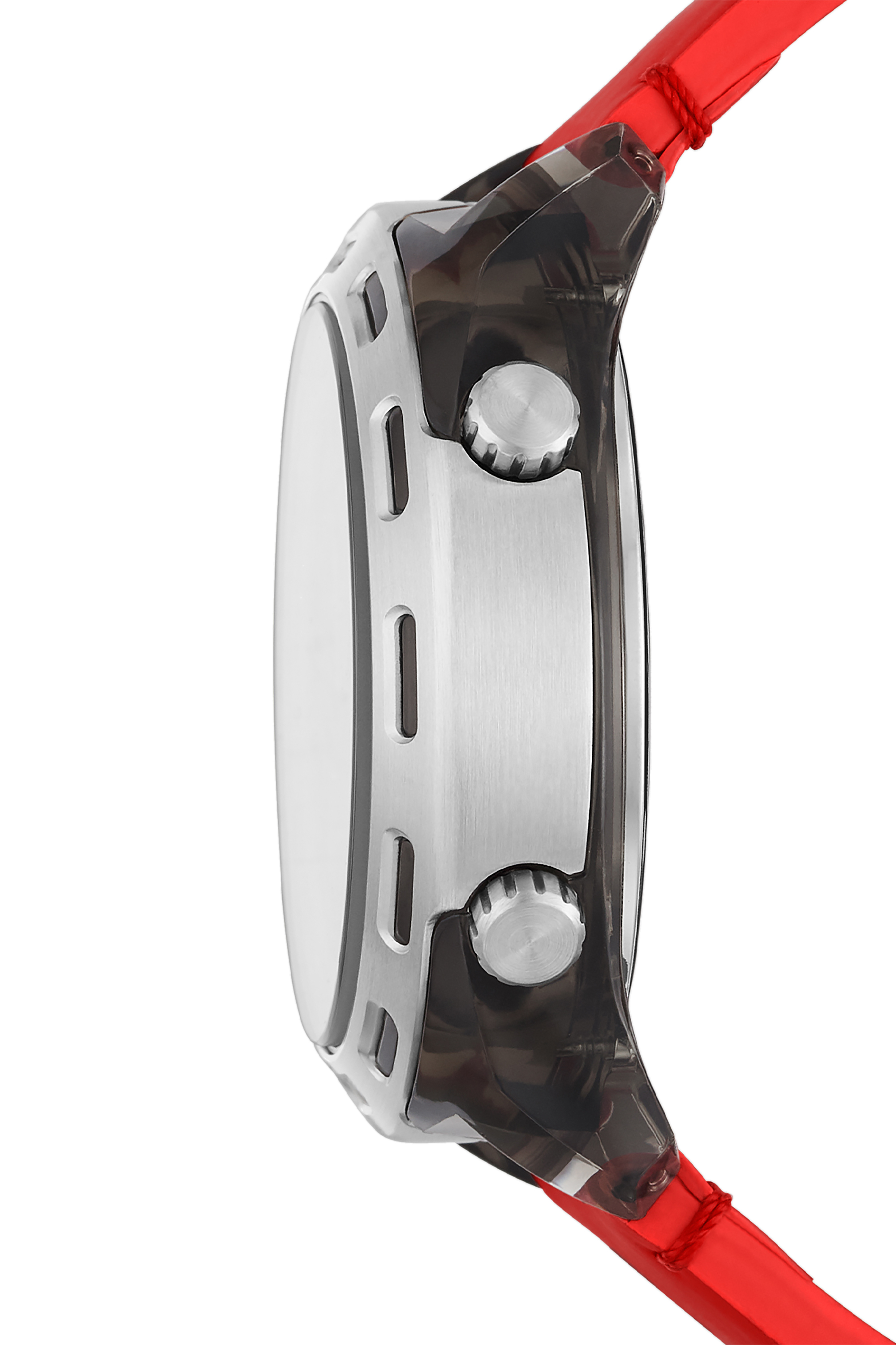 Diesel - DZ1937, Reloj digital Crusher termocrom&aacute;tico en tono naranja de edici&oacute;n limitada Hombre in Rojo - 3