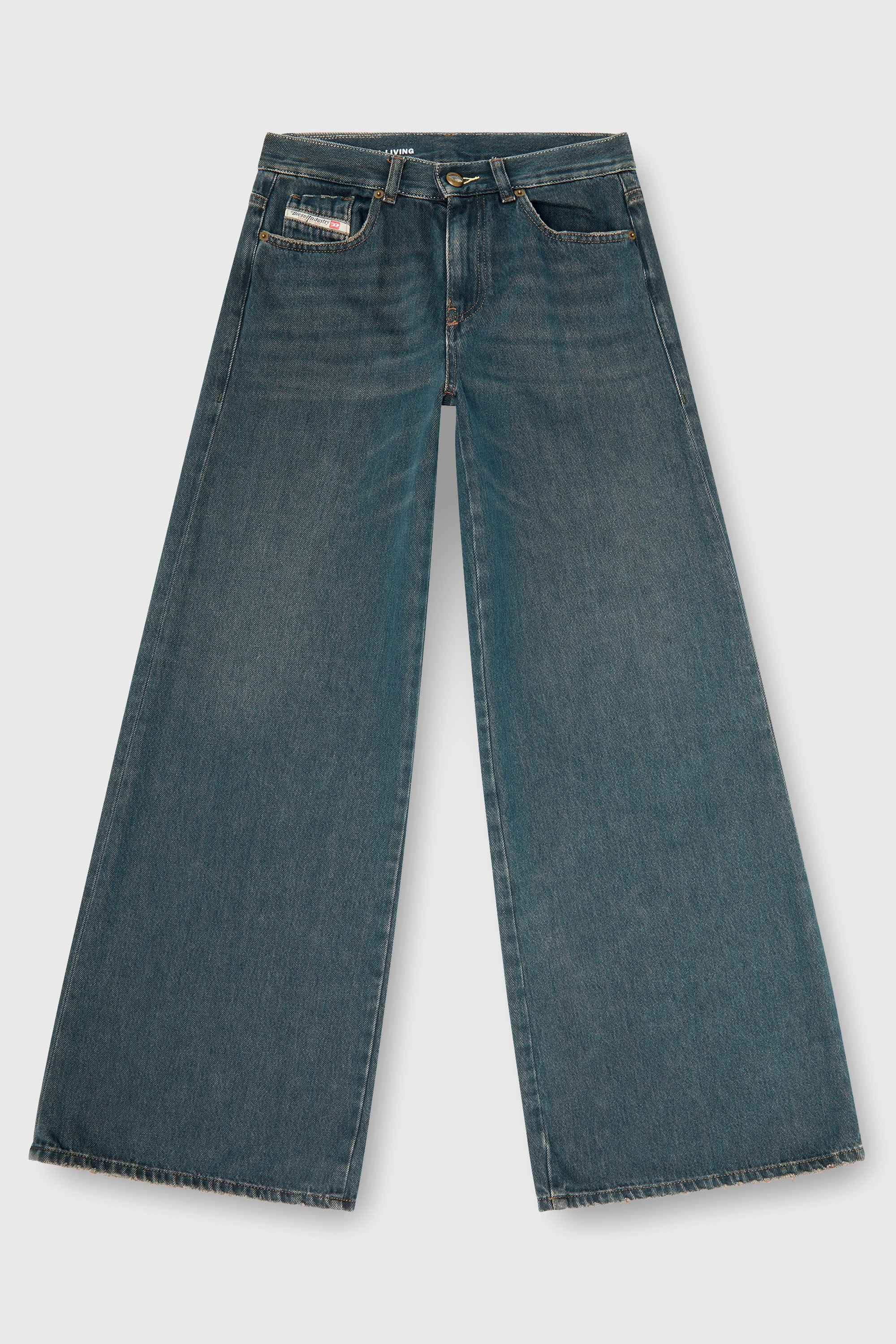 Diesel - Woman's Flare Jeans 1978 D-Akemi 09P83, Dark Blue - 1