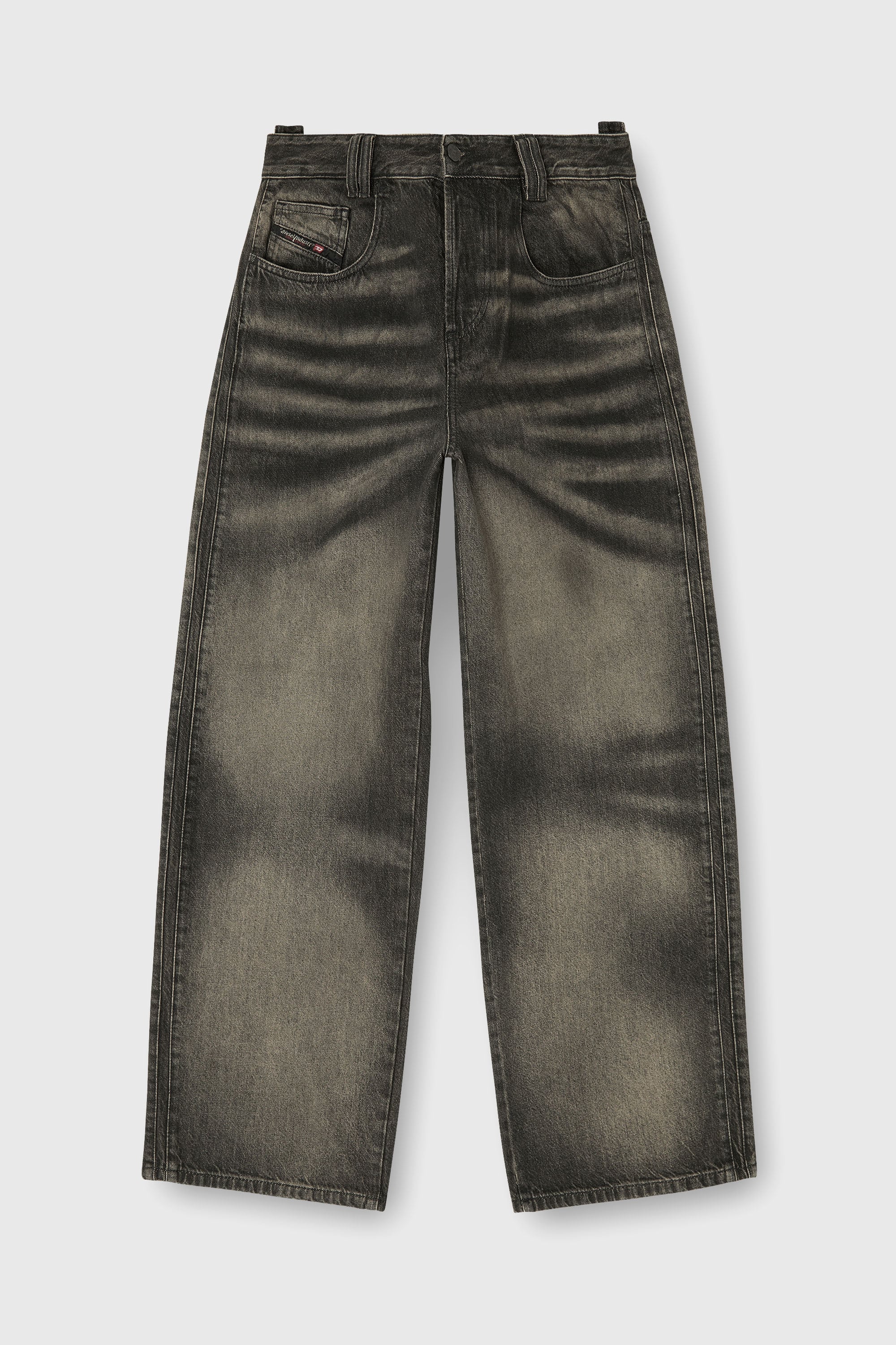 Diesel - Unisex's Relaxed Jeans 1982 D-Hakou 09R33, Black/Dark Grey - 1