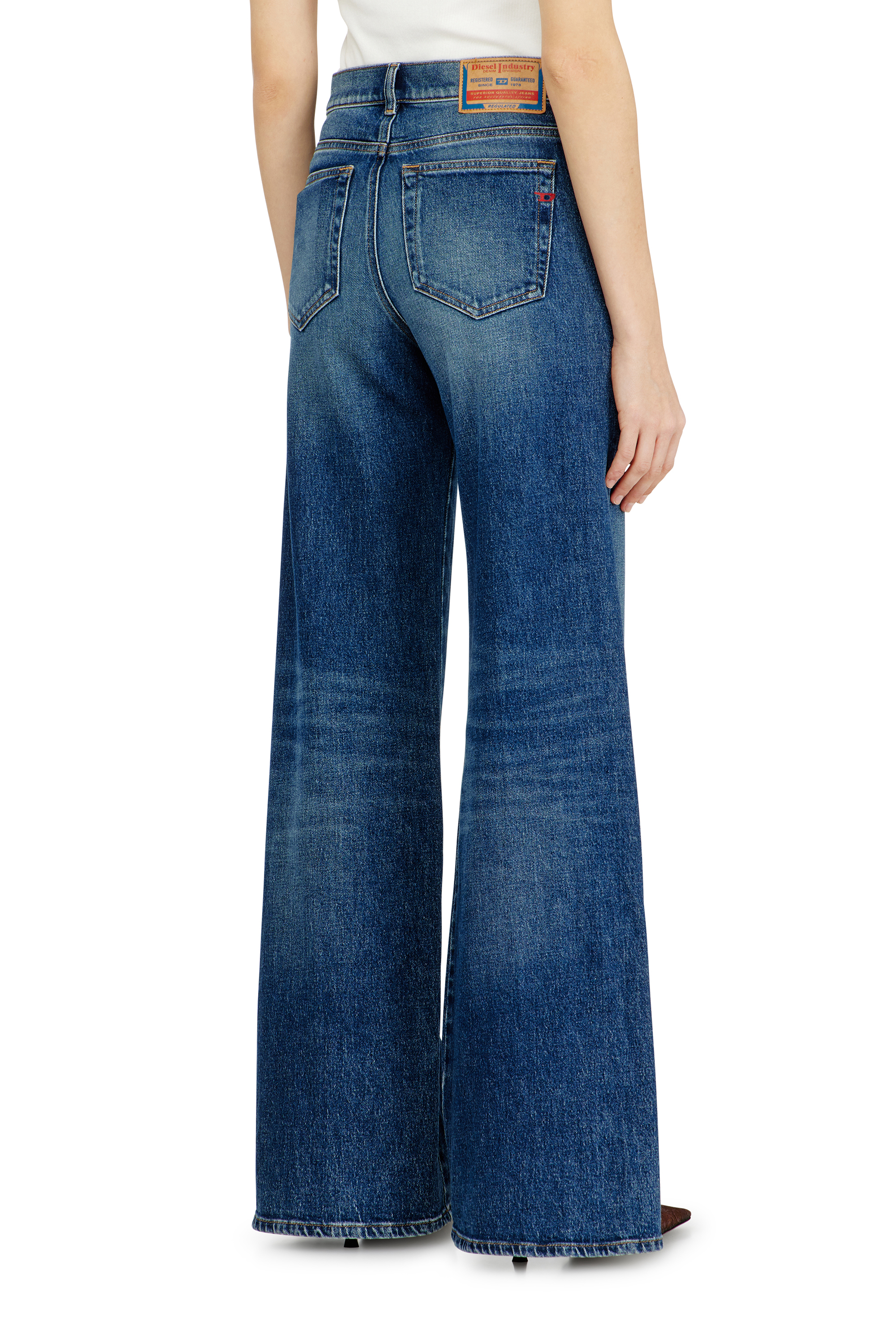 Women's Flare Jeans | Medium blue | Diesel 1978 D-Akemi