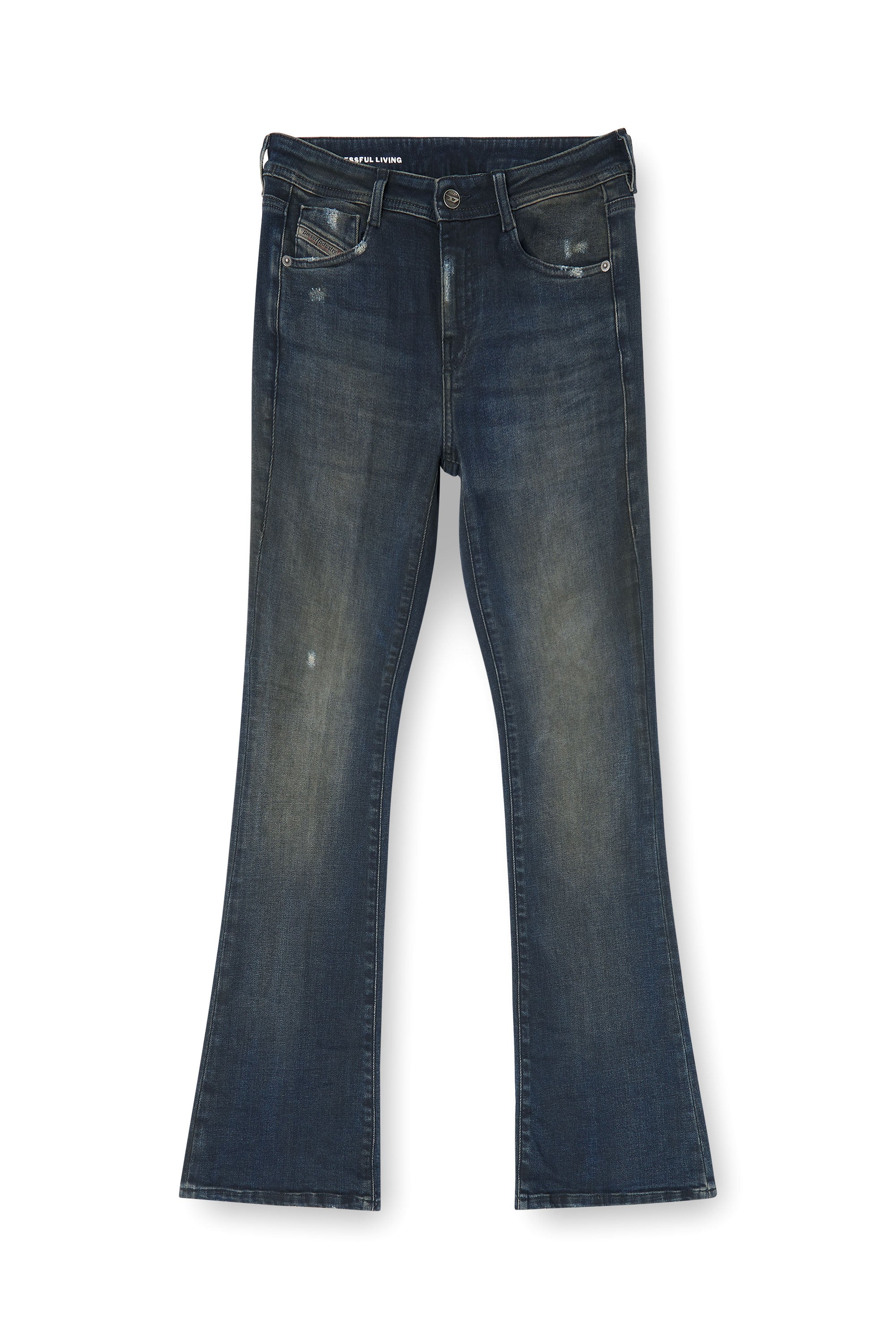 Diesel - Woman's Bootcut Jeans 1969 D-Ebbey 09P69, Dark Blue - 1