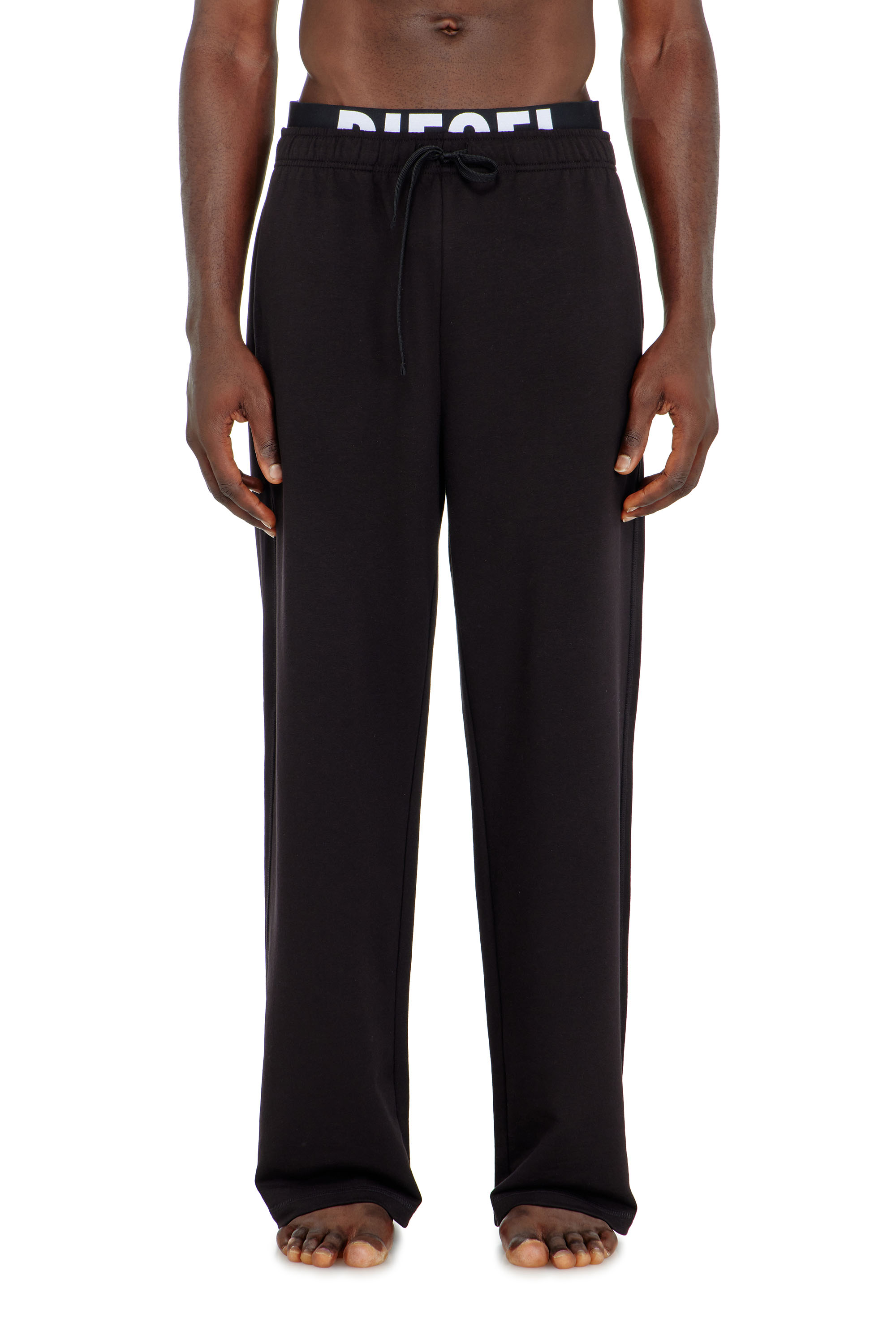 Diesel - BRADLEY-D-POP, Pantalon en coton avec ceinture logo Diesel Homme in ToBeDefined - 1