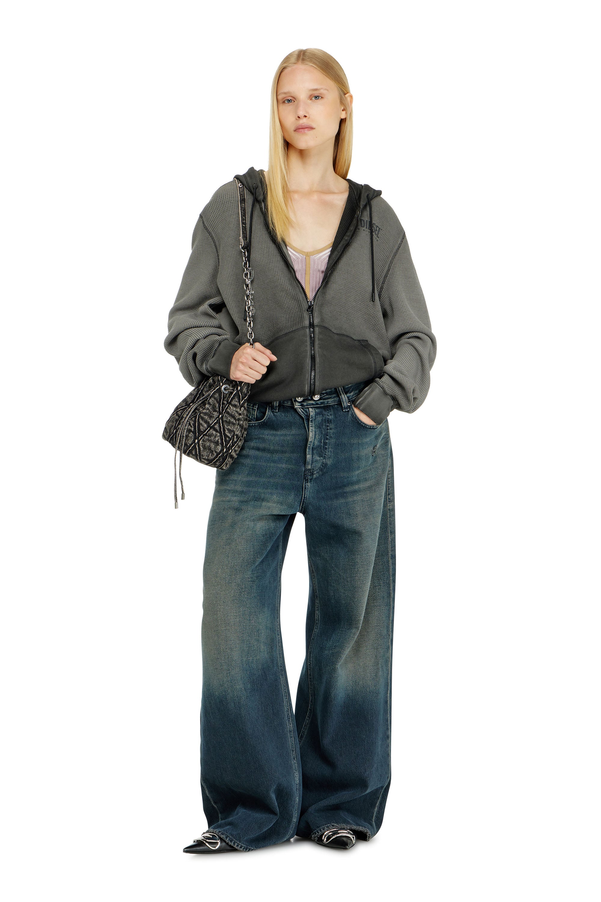 Diesel - Relaxed Jeans 1996 D-Sire 09N67 Unisex, Azul Oscuro - 1