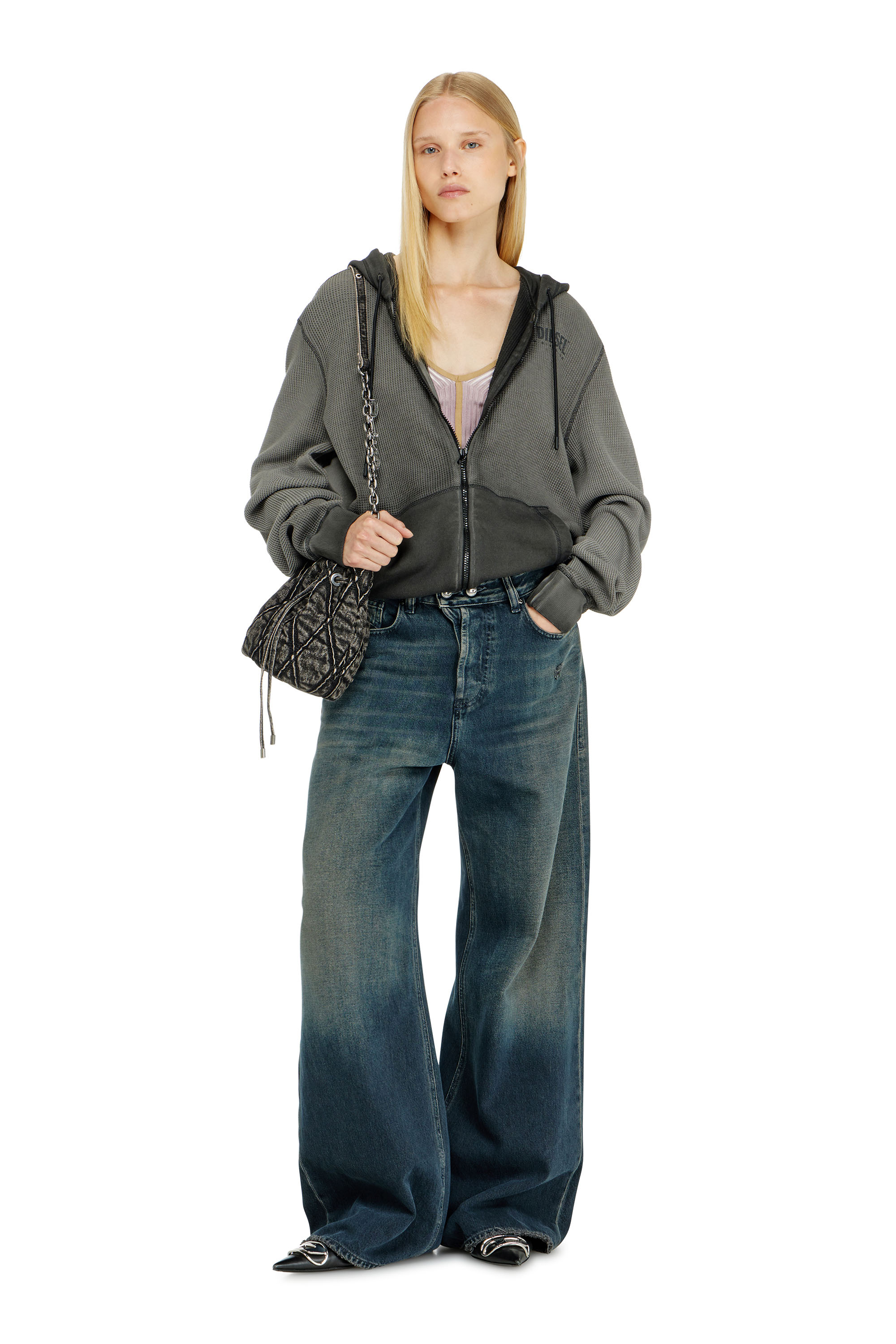 Diesel - Relaxed Jeans 1996 D-Sire 09N67 Unisex, Azul Oscuro - 1