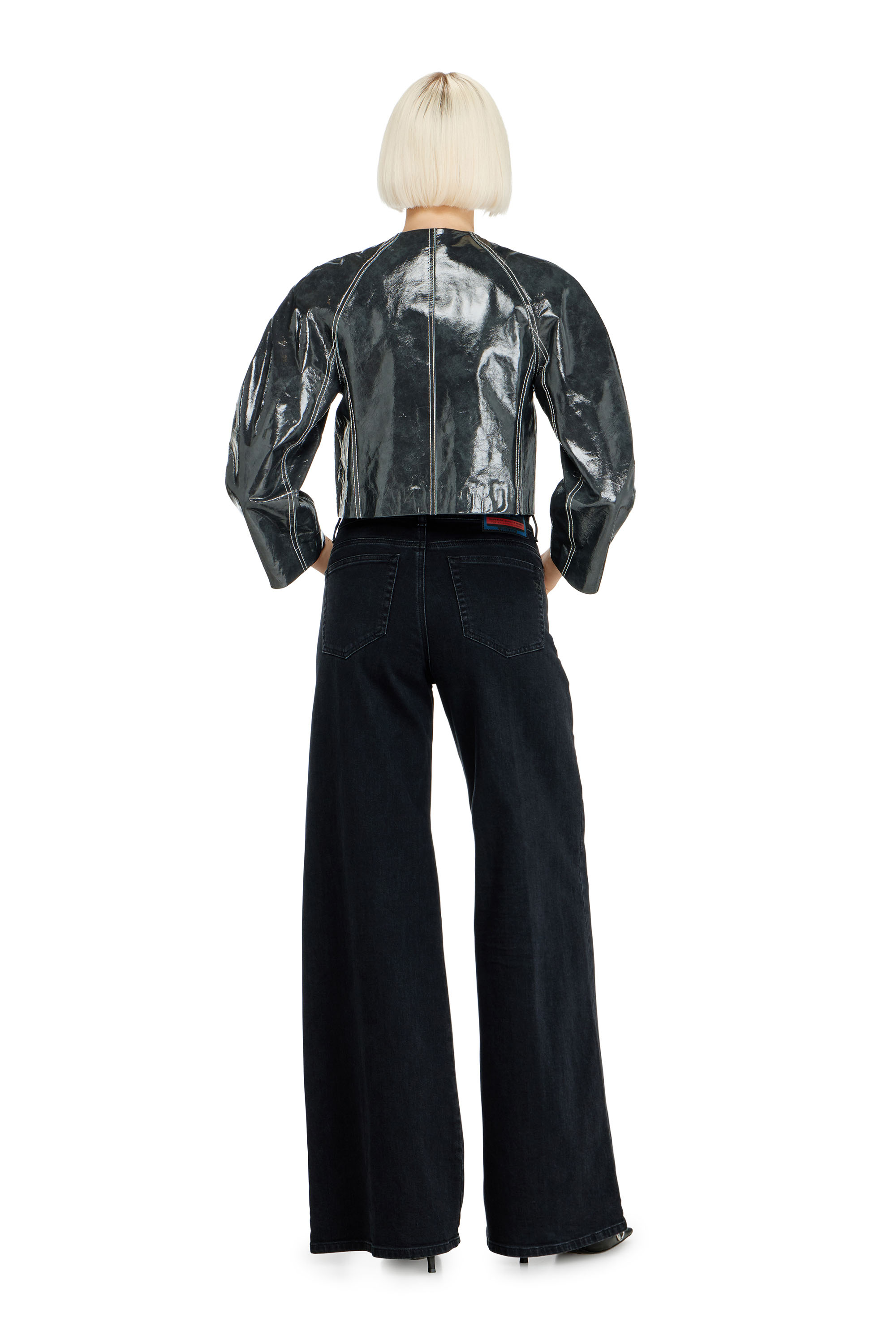 Diesel - Female's Flare Jeans 1978 D-Akemi 09N89, Black/Dark Grey - 4