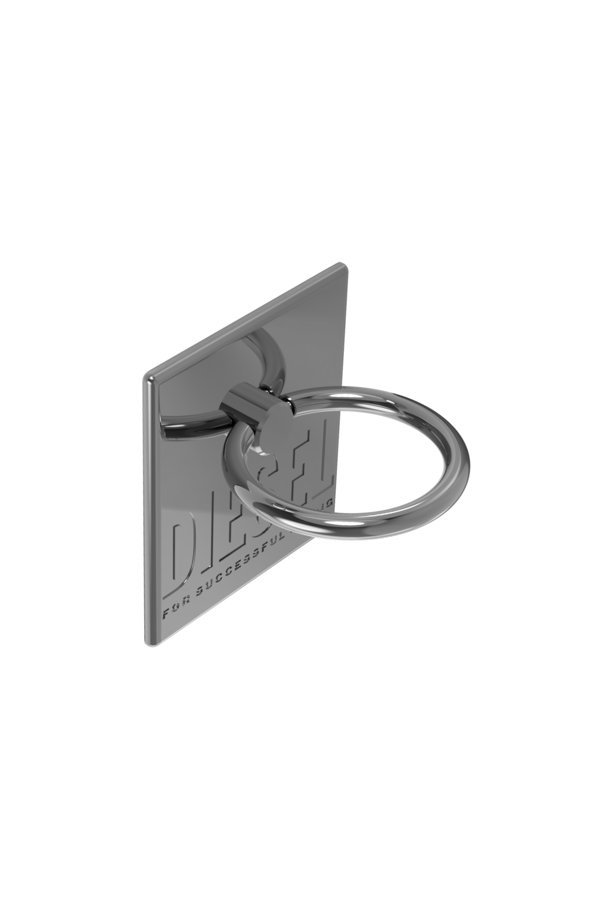 Diesel - 45841 RING STAND, Anillo universal rectangular para m&oacute;viles Unisex in Gris - 3