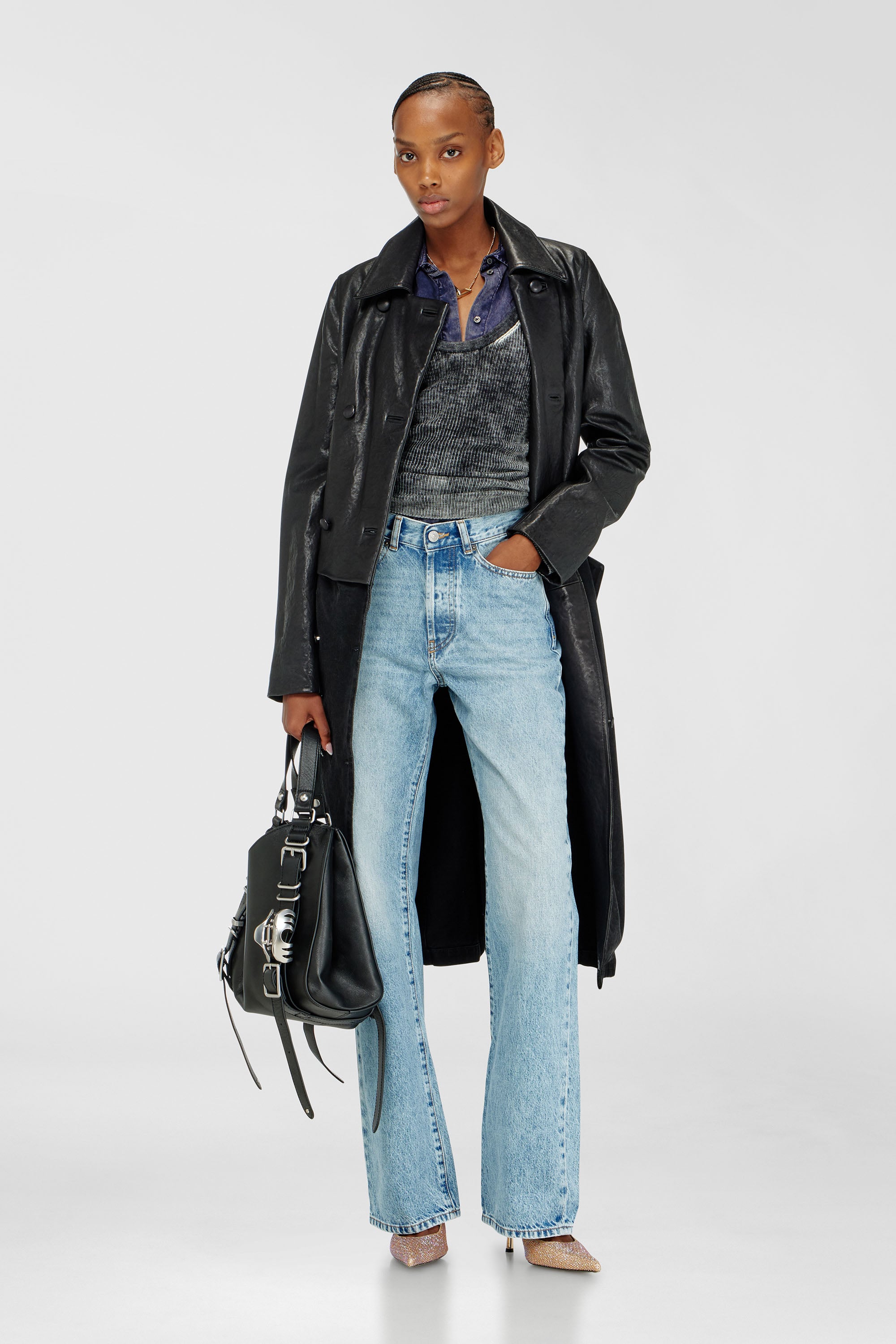 Diesel - Woman's Regular Jeans 1971 D-Sent 09I29, Light Blue - 2