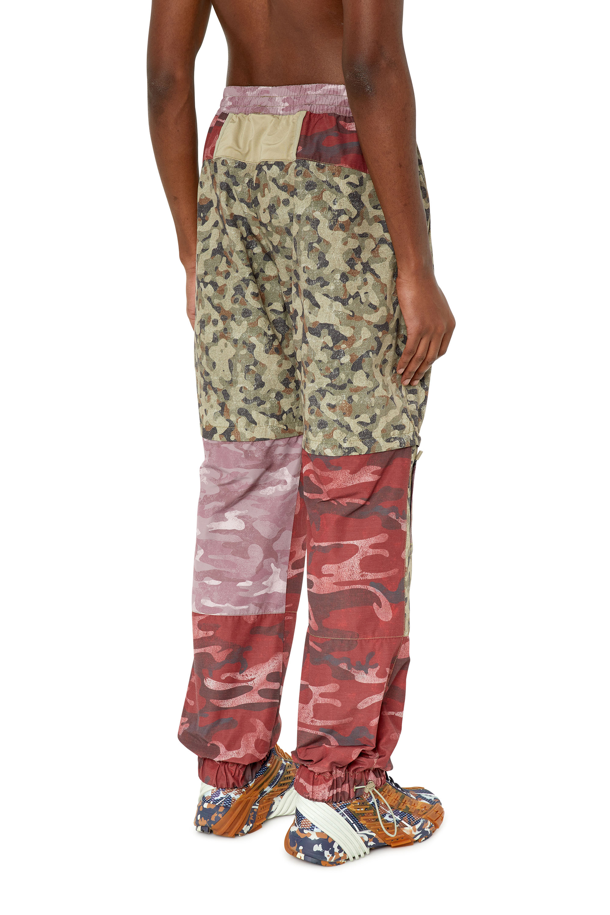 Diesel - AMWB-SIFAN-HT08, Pantalones 2 en 1 con estampados de camuflaje en contraste Hombre in Multicolor - 4