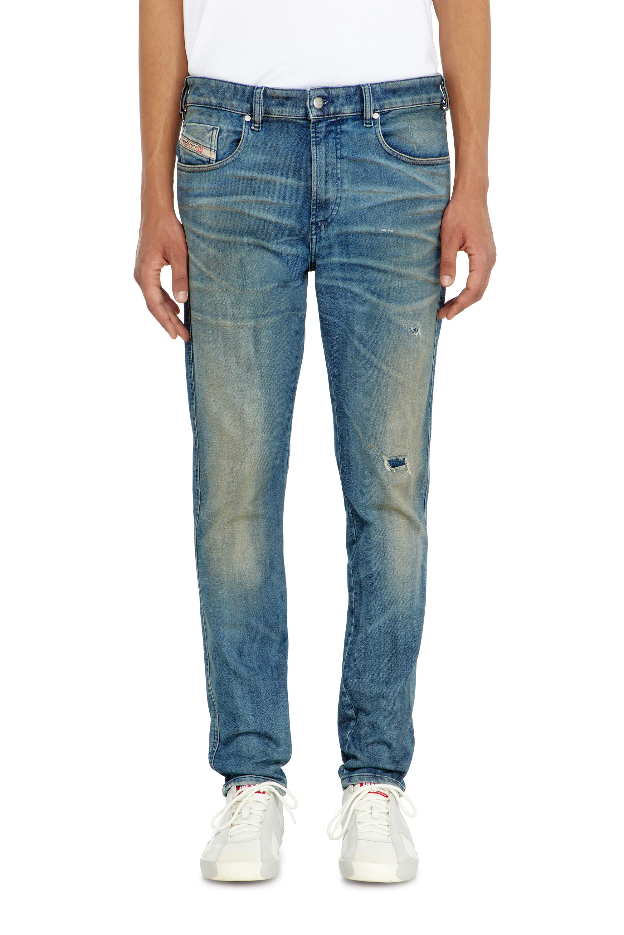 Diesel - Slim 2062 D-Strukt Joggjeans&reg; 09P98 Hombre, Azul medio - 2