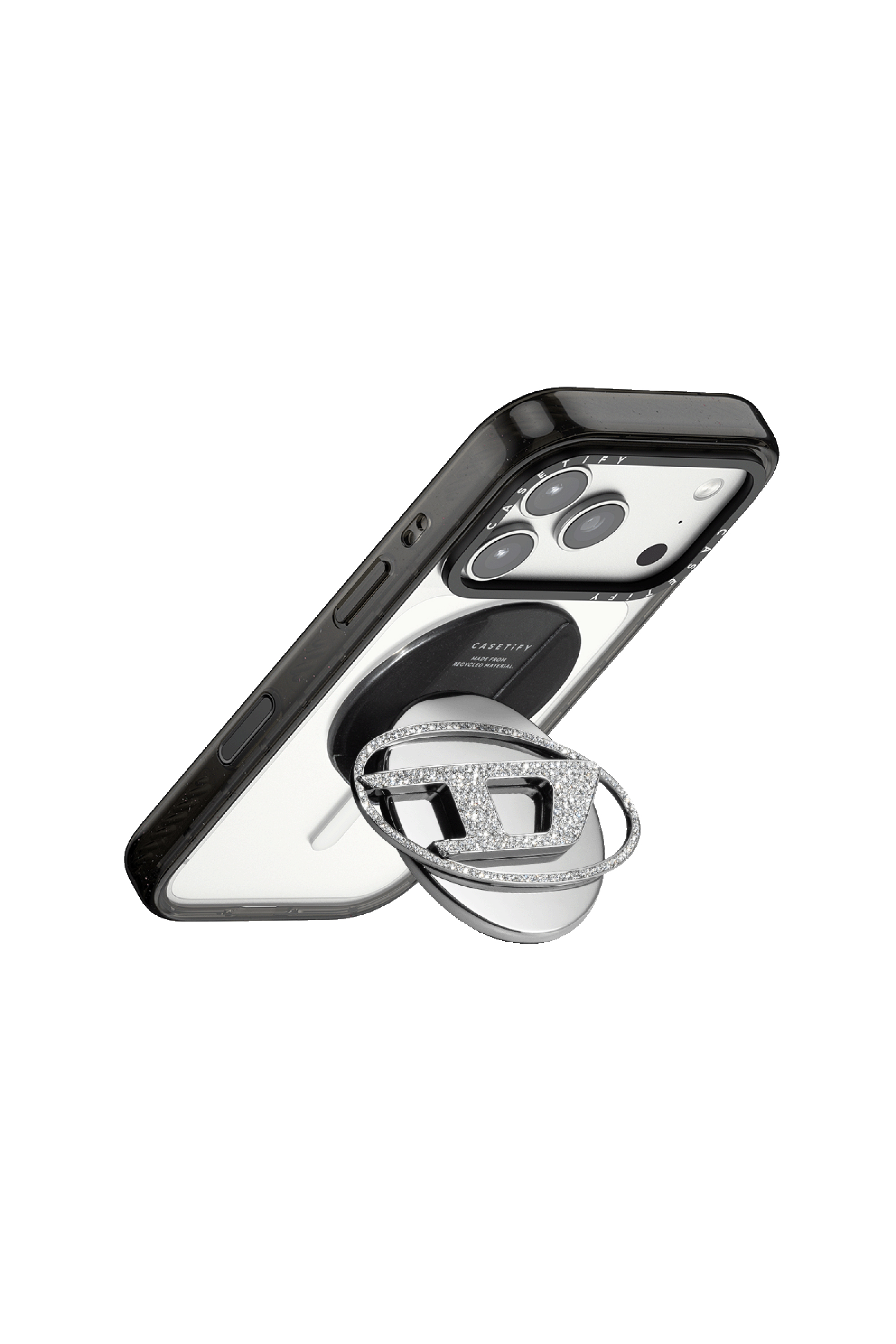 Diesel - 60604 GRIP STAND GRIP STAND, Oval D Grip & Stand Unisex in Plateado - 2