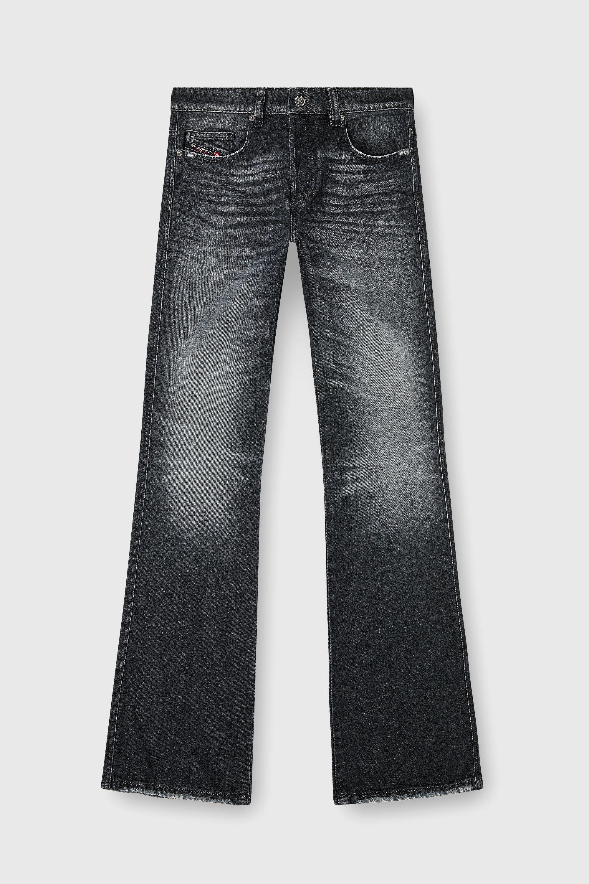 Diesel - Bootcut Jeans 1998 D-Buck 09L50 Hombre, Negro/Gris oscuro - 6
