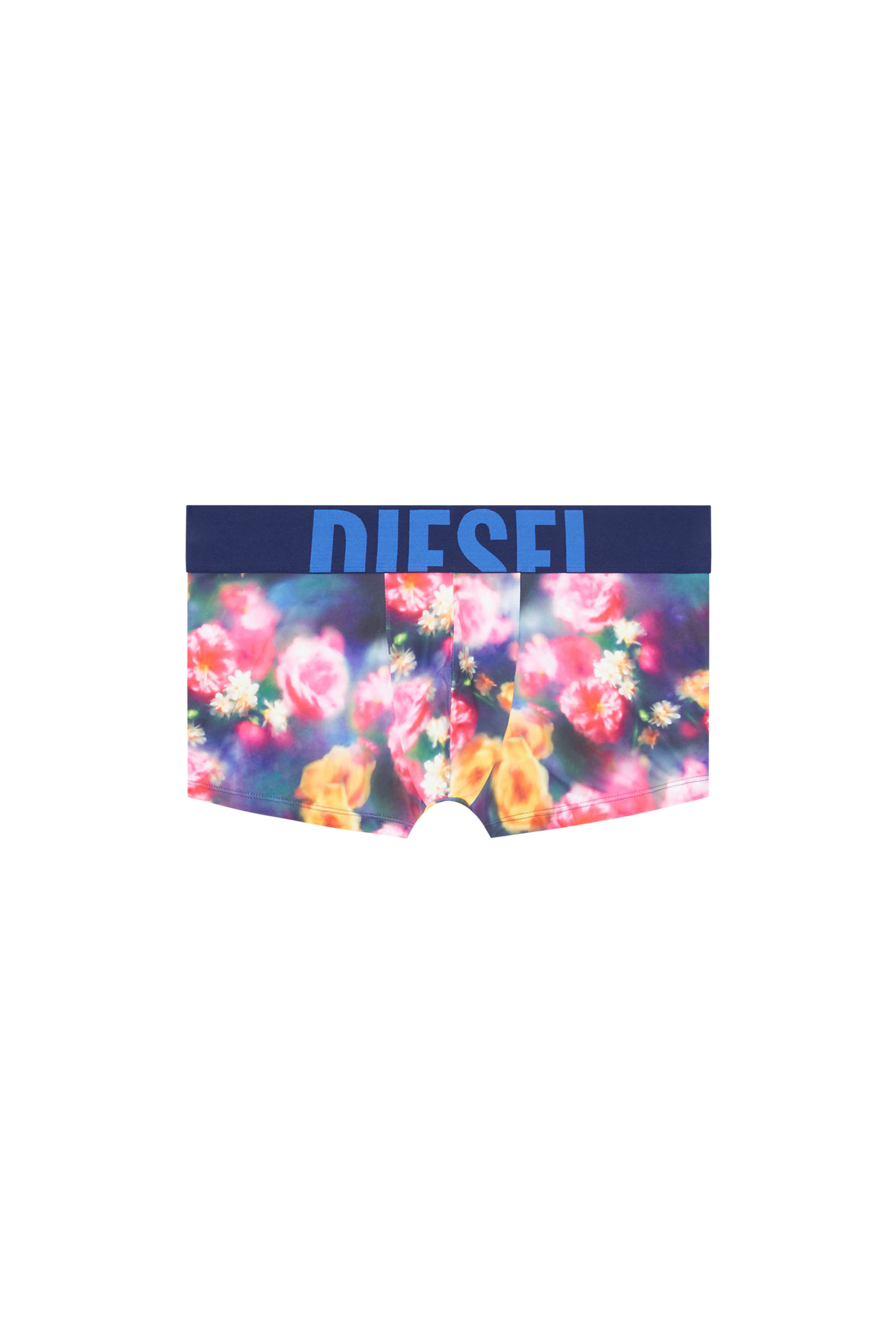 Diesel - DAMIEN-D-POP-55, Male's Trunks in stretch fabric with all-over florals in Multicolor - 4