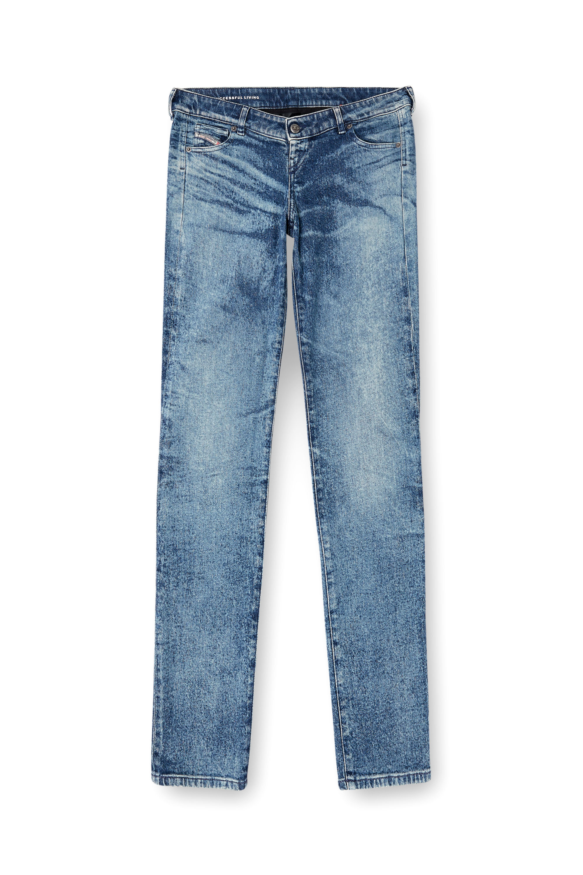 Diesel - Female's Regular Jeans D-Waisty 007DI, Medium Blue - 2