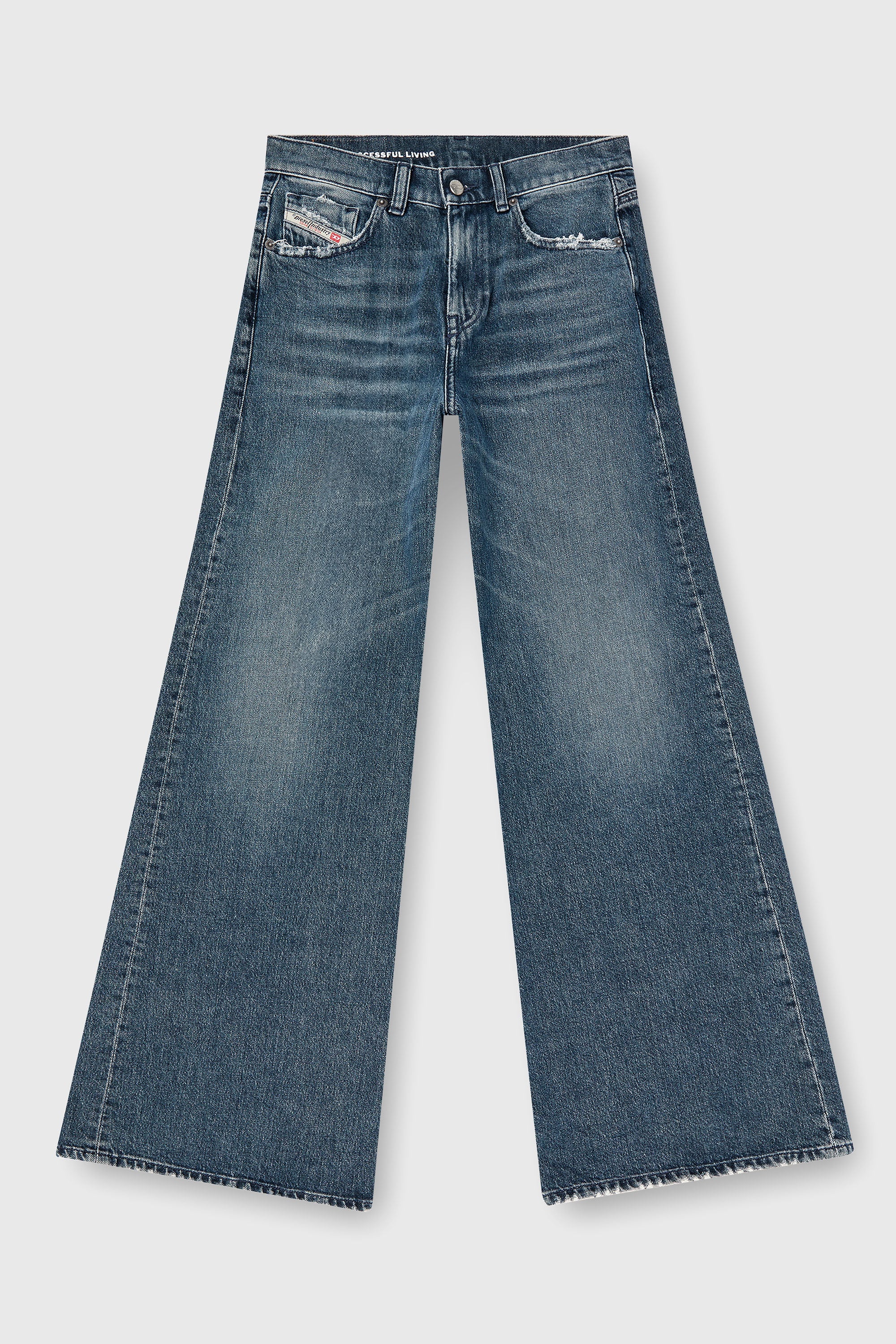 Diesel - Woman's Flare Jeans 1978 D-Akemi 007Y7, Medium blue - 2