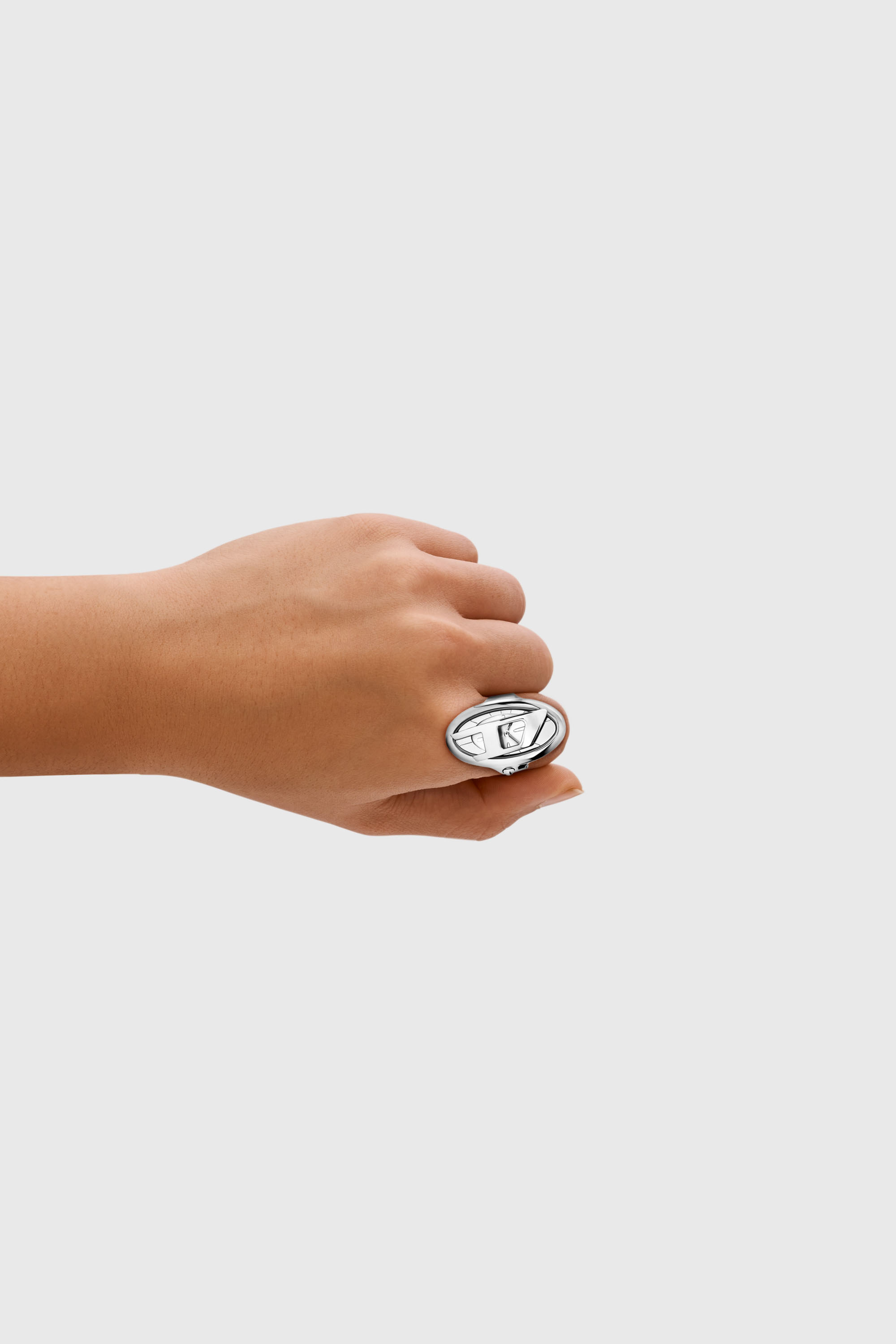 Diesel - DZ5623 WATCH, Anillo reloj D-Era de acero inoxidable Mujer in Plateado - 5