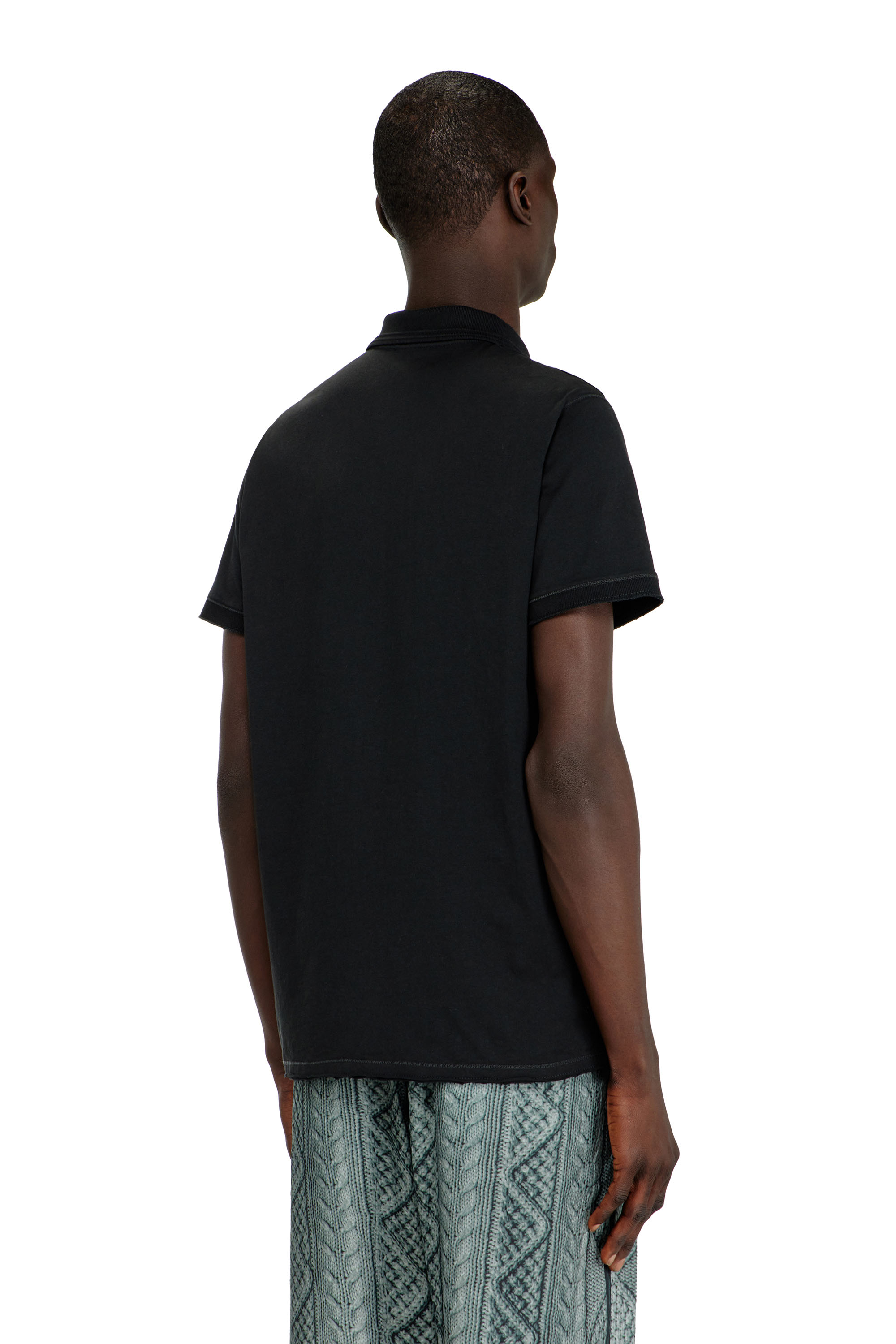 Diesel - T-PHEN, Polo de algod&oacute;n con parche bordado Hombre in ToBeDefined - 4