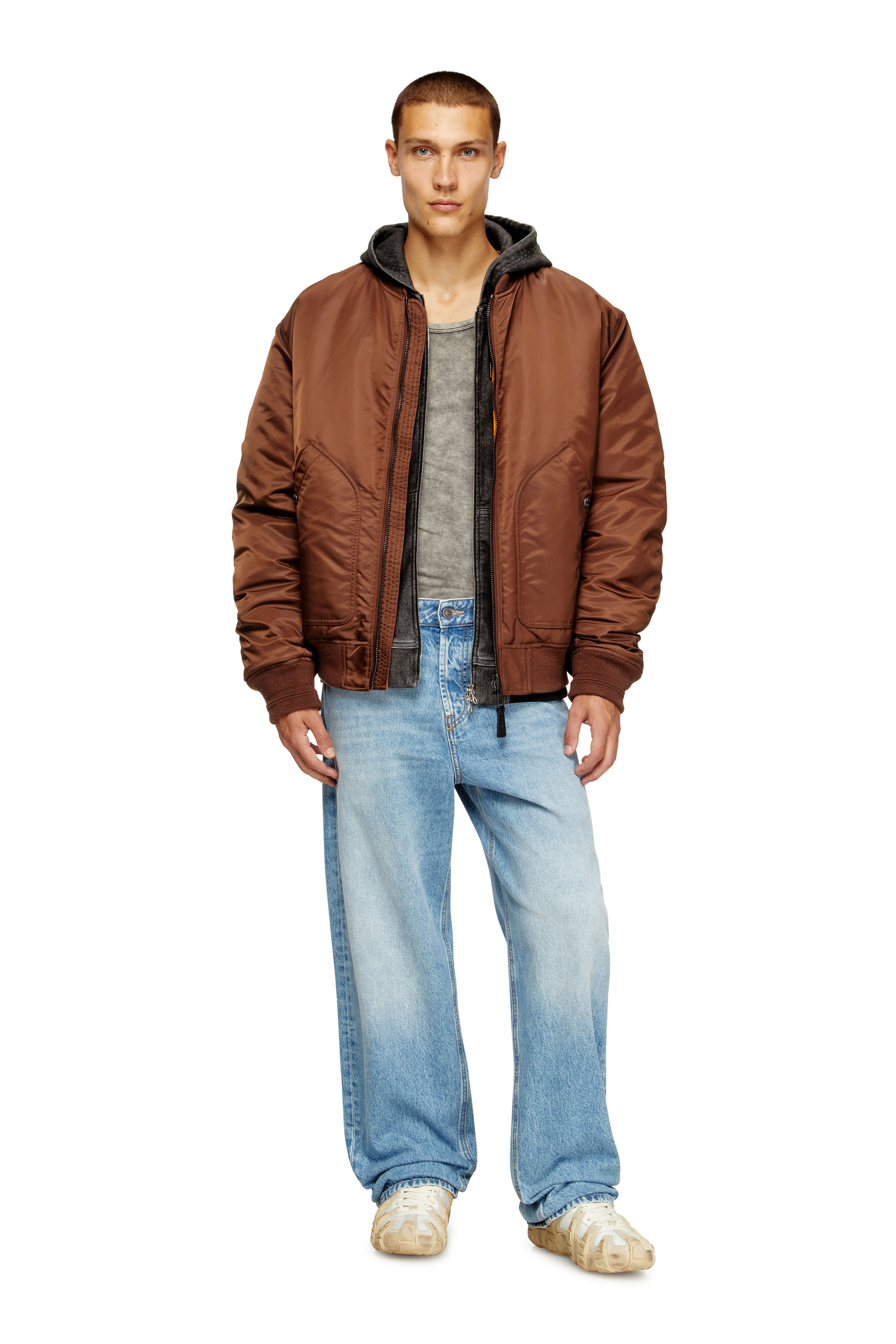Diesel - Relaxed Jeans 2001 D-Macro 09I29 Homme, Bleu Clair - Image 2