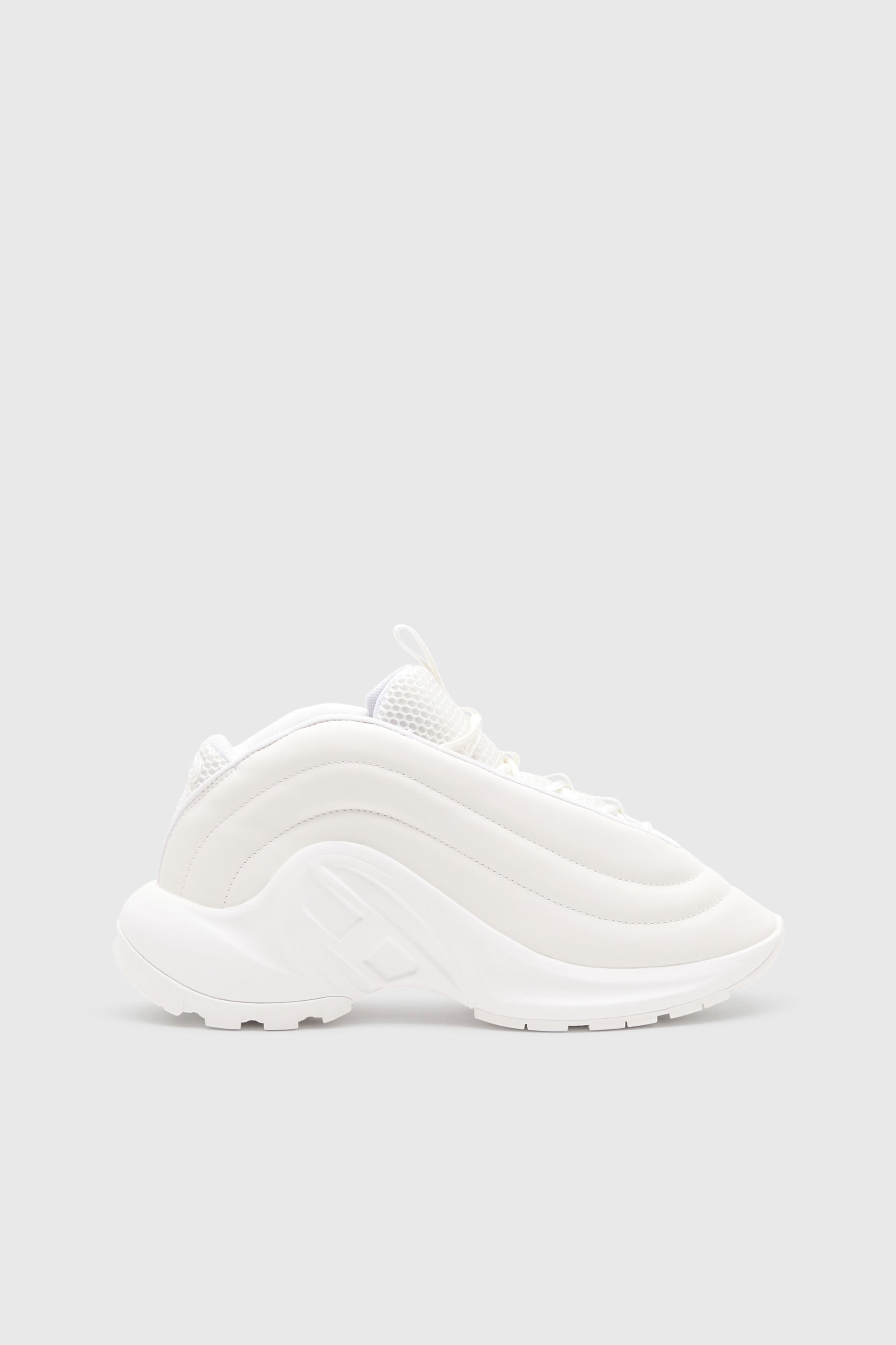 Diesel - S-D-RUNNER X, S-D-Runner X-Baskets Slip-on avec cou-de-pied Oval D mat Mixte in Blanc - 1