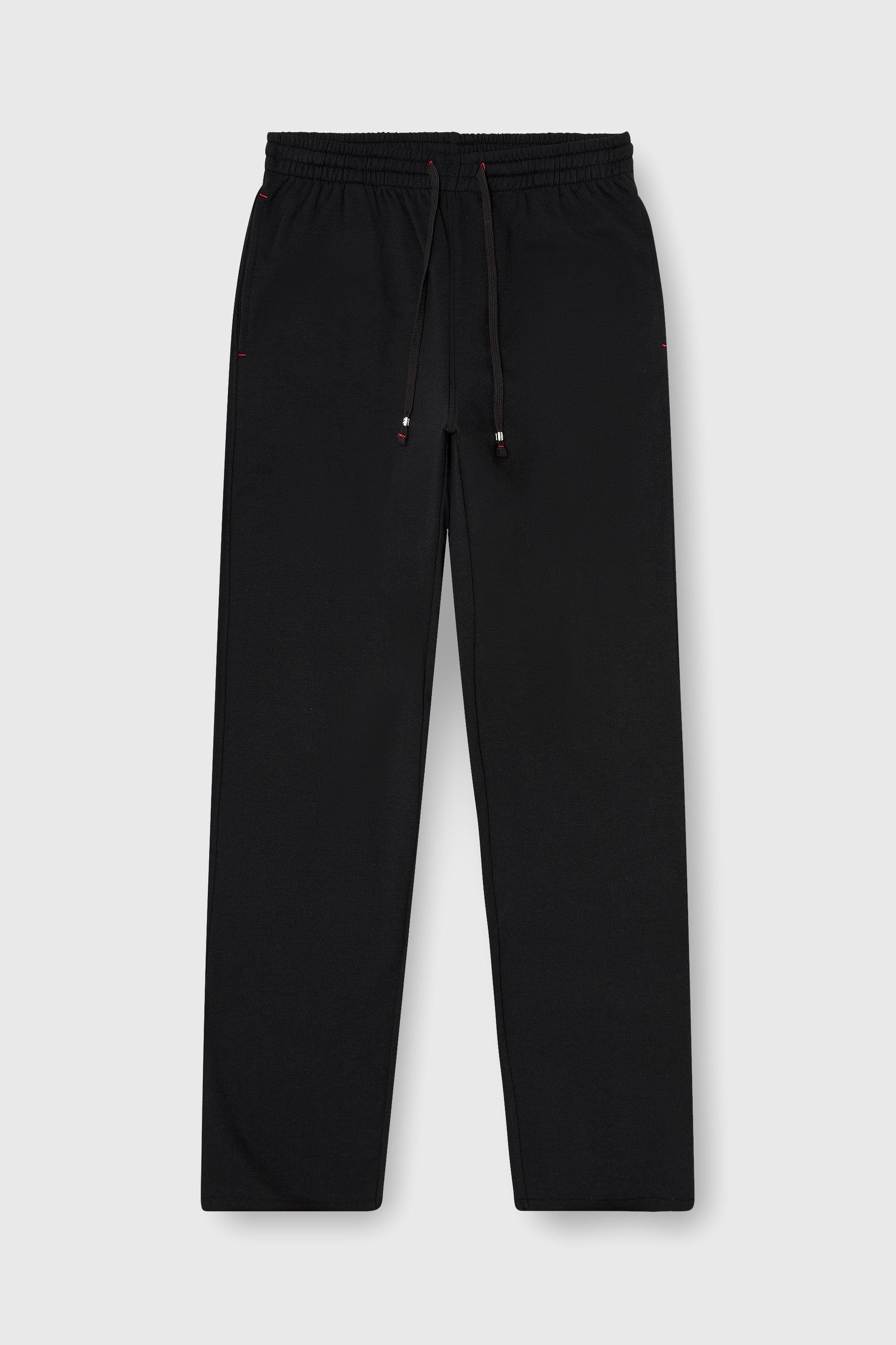 Diesel - INDRA-D-CORE, Female's Peached sweatpants with raw hems in Black - 2
