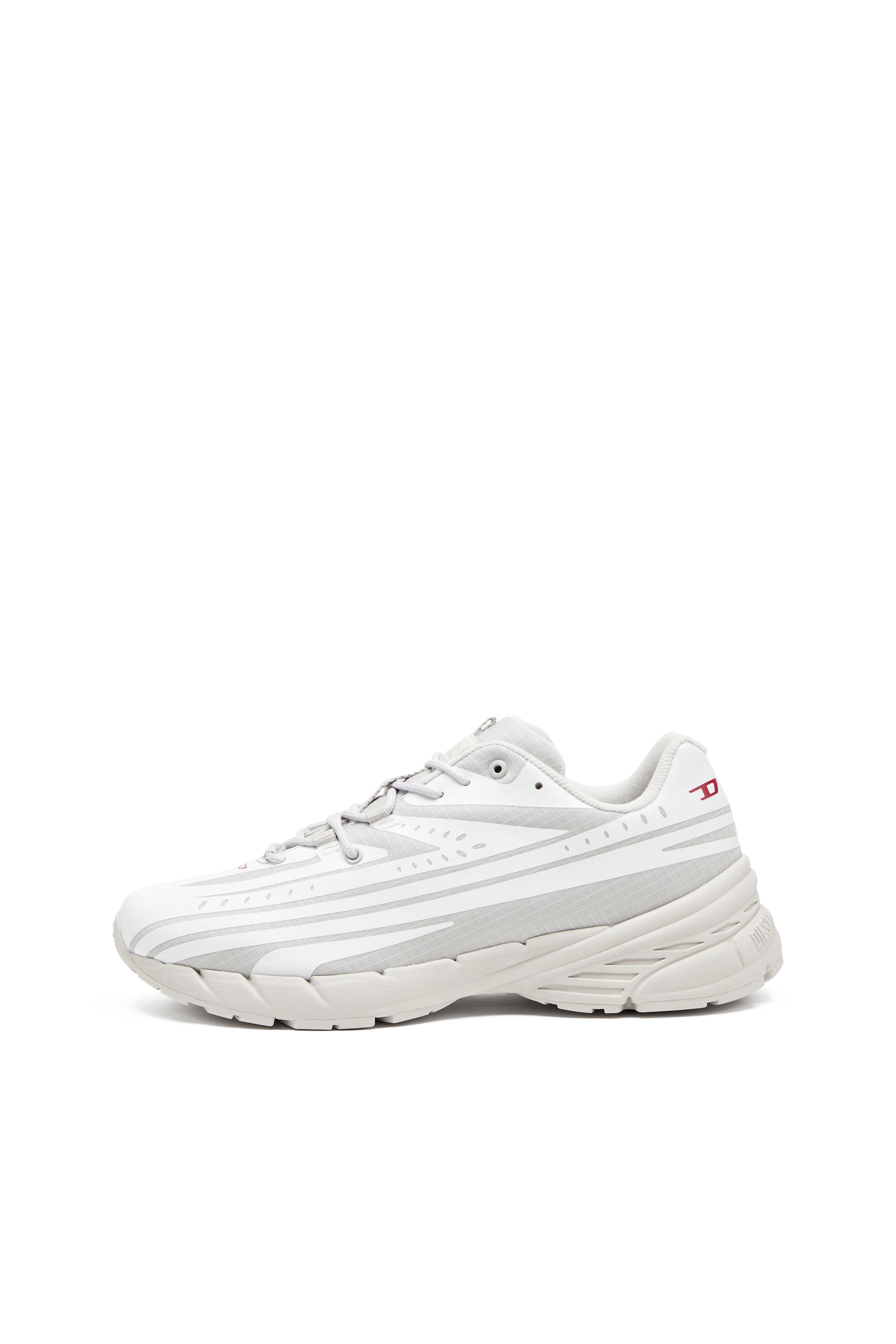 Diesel - D-AIRSPEED LOW W, D-Airspeed Low-Sneakers rayées en ripstop enduit Femme in Polychrome - 3