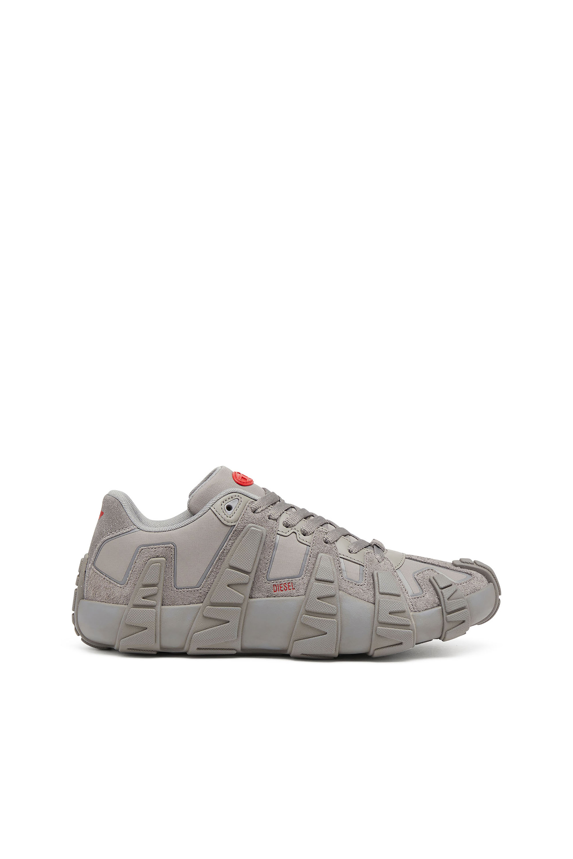 Diesel - S-D-GRIFFE LOW, S-D-Griffe - Baskets en nylon Homme in Gris - 1